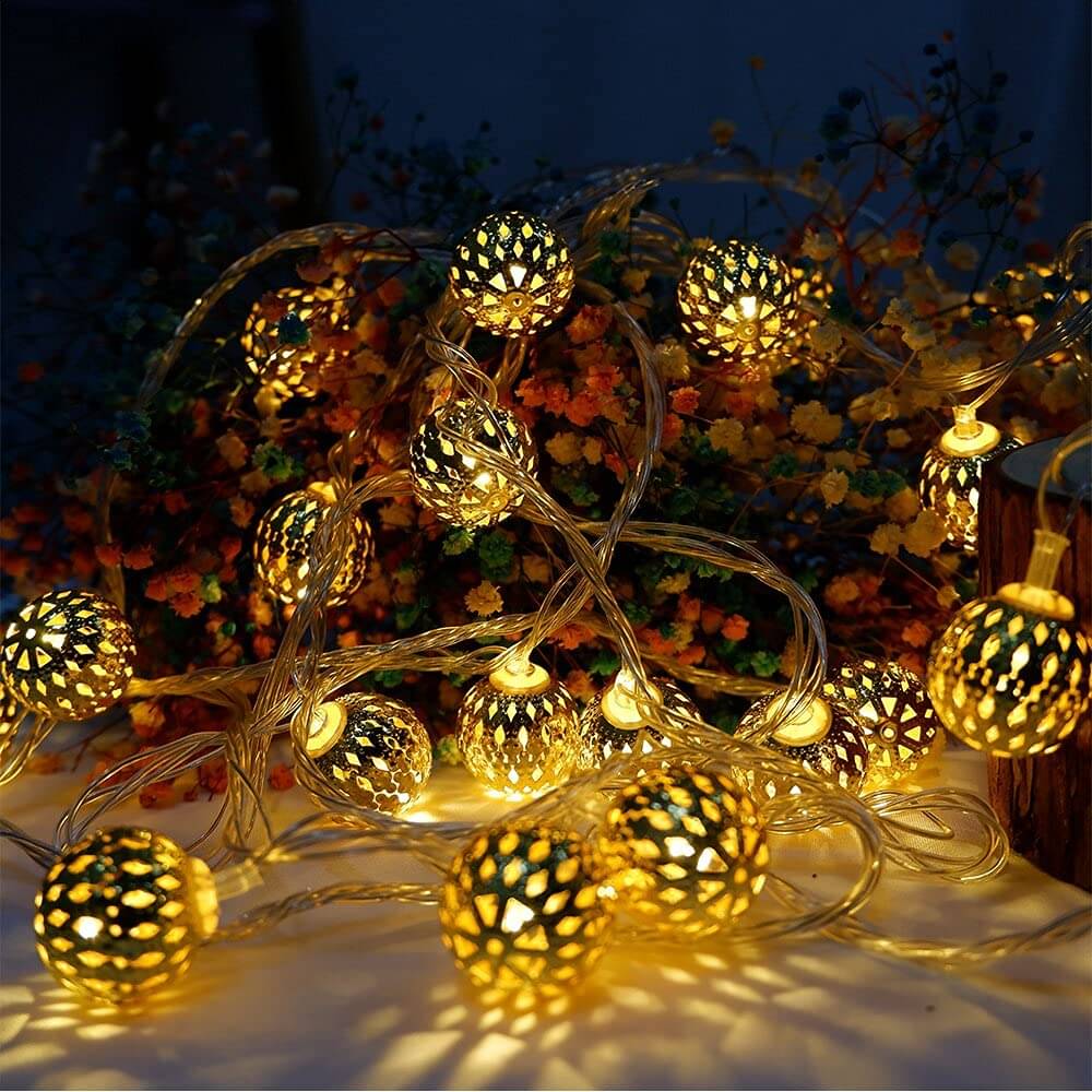    			Denzcart Yellow 3Mtr String Light ( Pack of 1 )