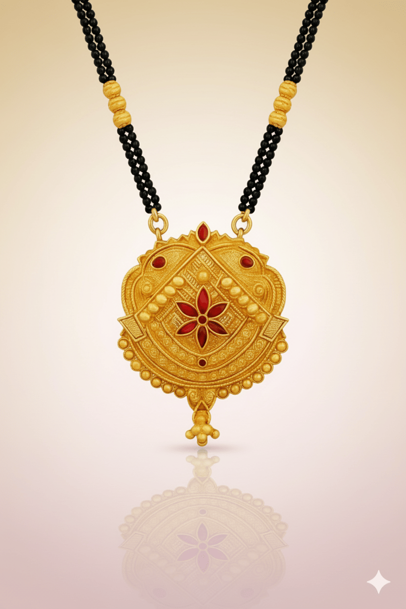     			GENERIC AAHI Golden Mangalsutra ( Pack of 1 )