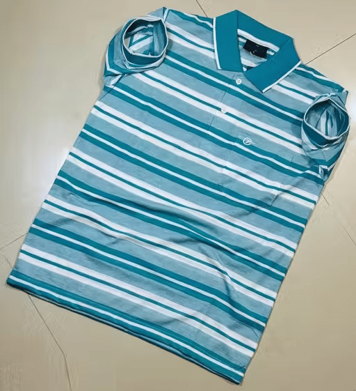 Generic Charvneet enterprises Men Cotton Blend Regular Fit Striped Polo T Shirt ( Sea Green ) Generic Charvneet enterprises Men Cotton Blend Regular Fit Striped Polo T Shirt ( Sea Green )