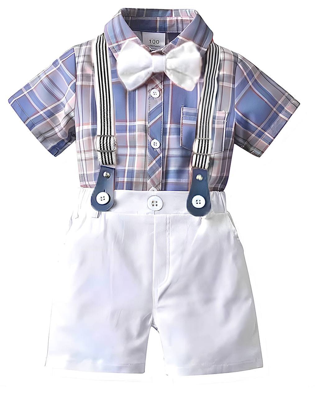 Italian luxe Pack of 1 Baby Boys Cotton Spandex Shirt & Shorts Set ( Purple ) Italian luxe Pack of 1 Baby Boys Cotton Spandex Shirt & Shorts Set ( Purple )