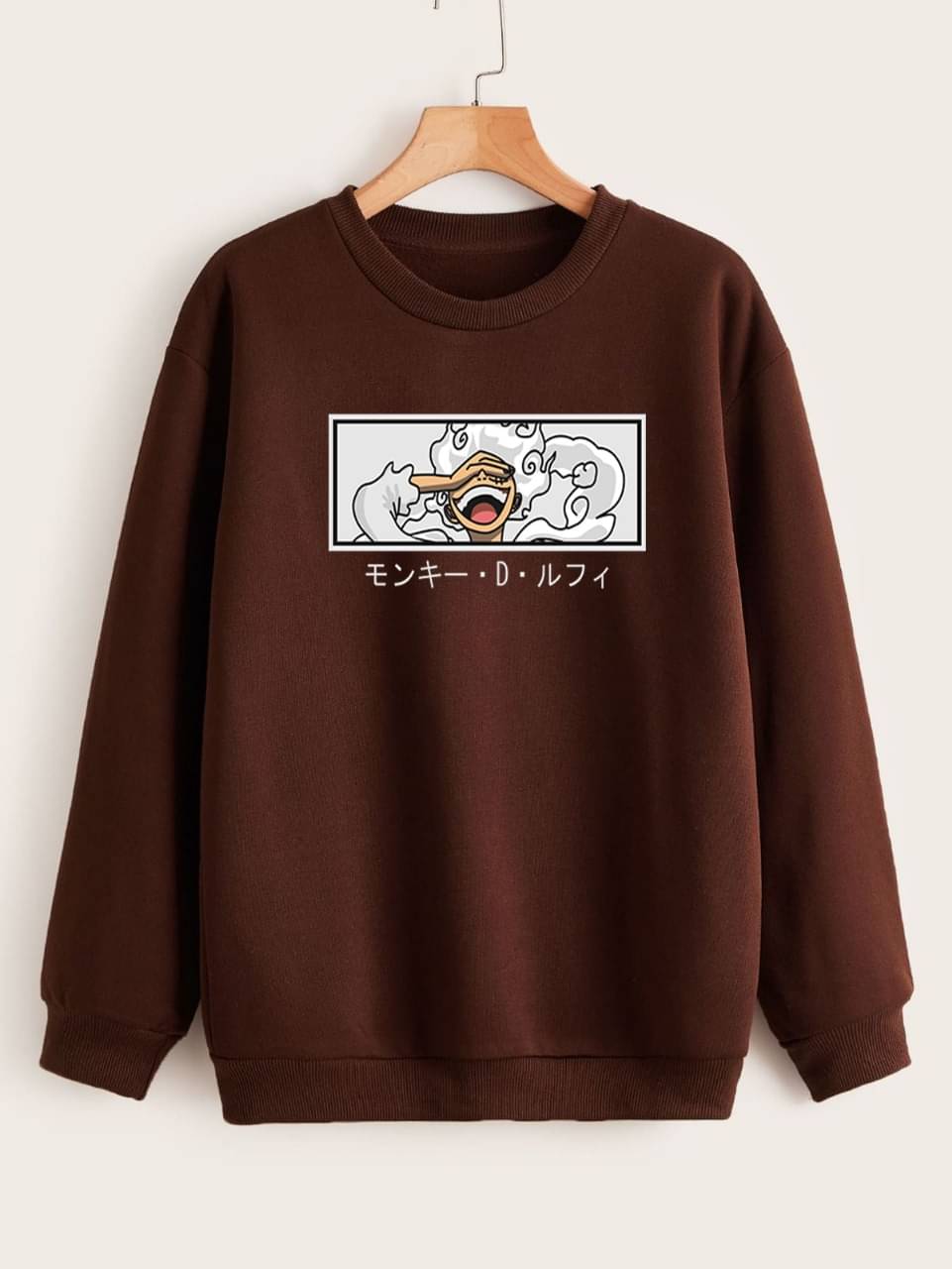     			KCON Fleece Round Neck Men's Sweatshirt - Wine ( Pack of 1 )