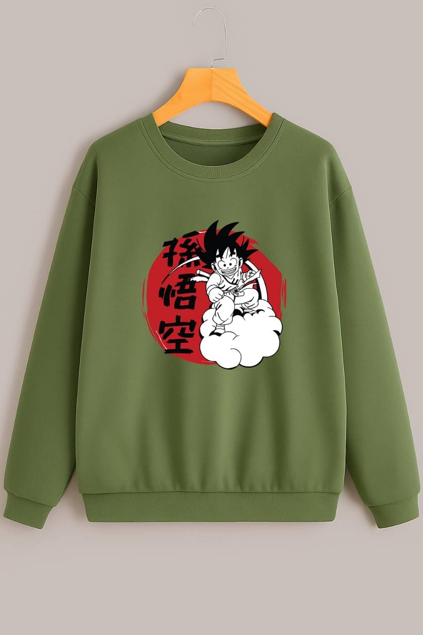     			KCON Fleece Round Neck Men's Sweatshirt - Mint Green ( Pack of 1 )