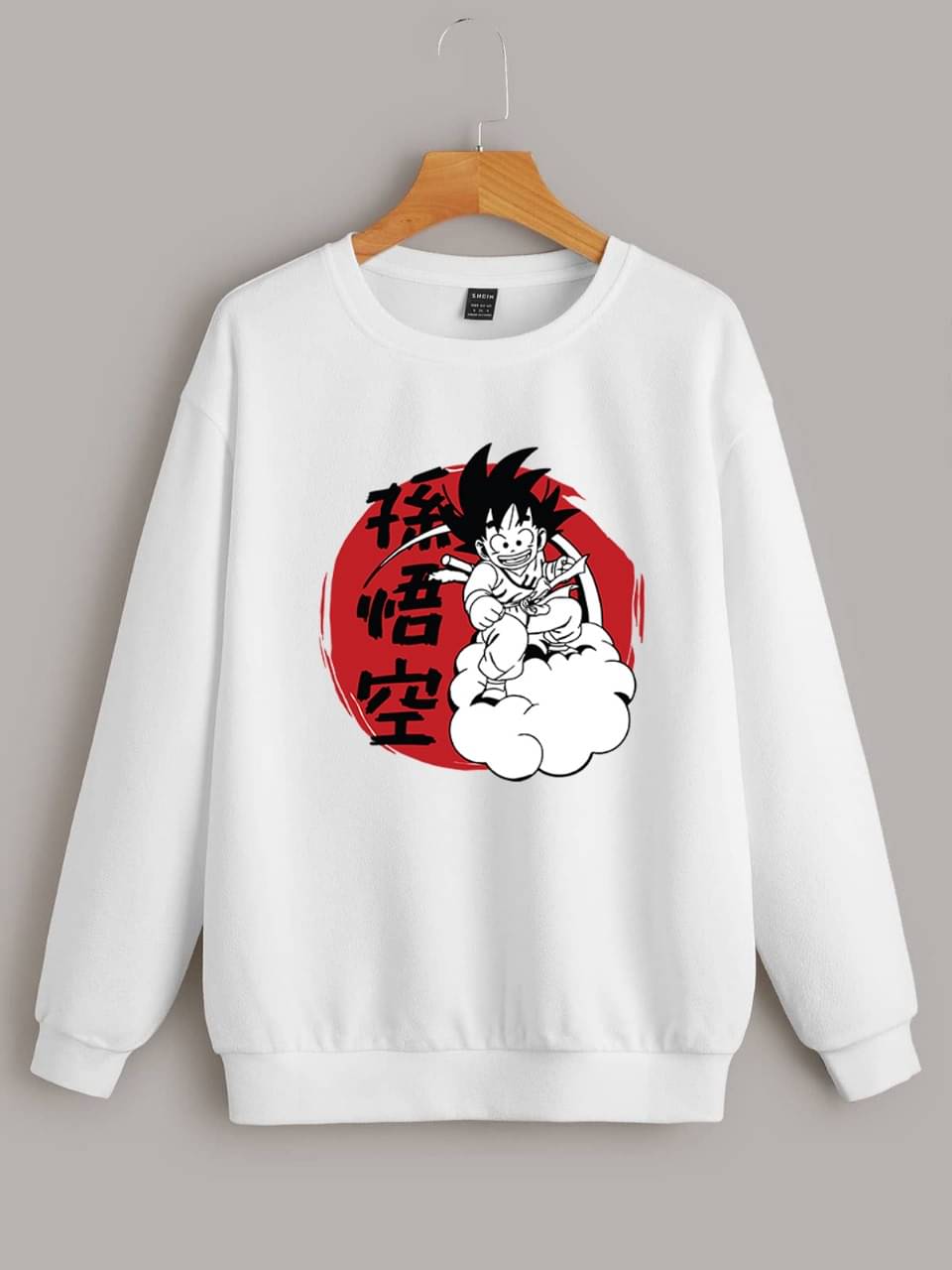     			KCON Fleece Round Neck Men's Sweatshirt - White ( Pack of 1 )