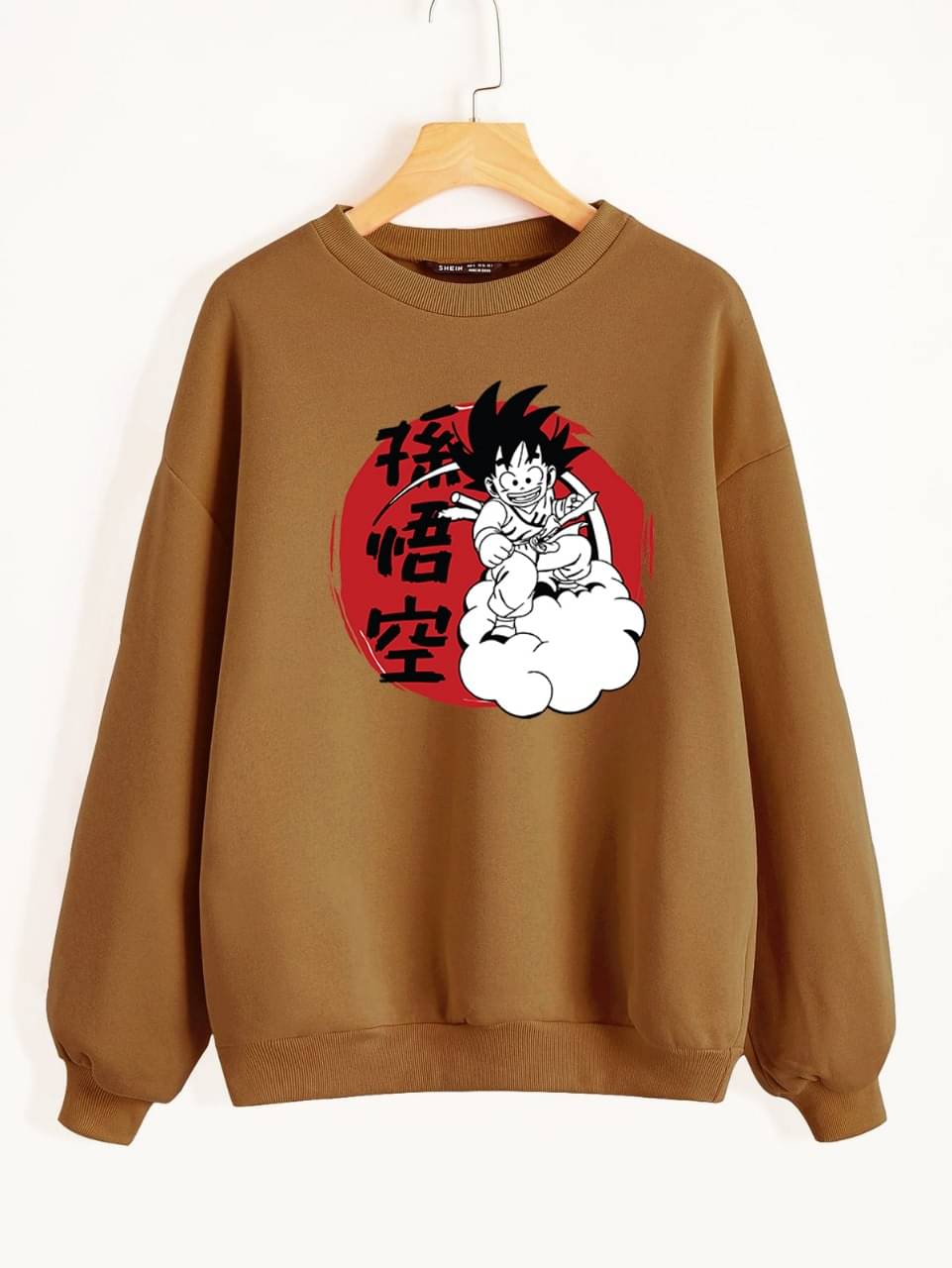     			KCON Fleece Round Neck Men's Sweatshirt - Khaki ( Pack of 1 )
