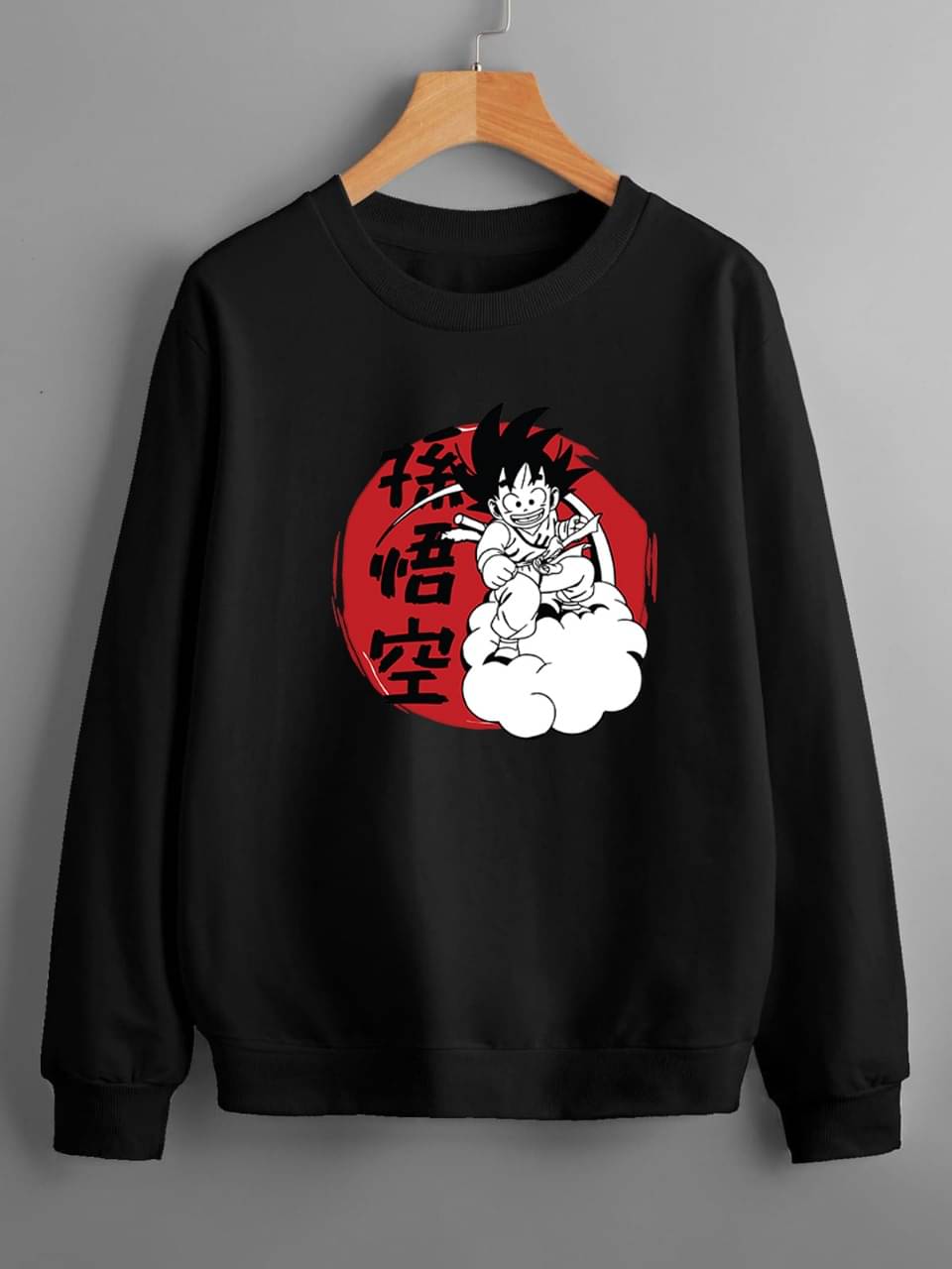     			KCON Fleece Round Neck Men's Sweatshirt - Black ( Pack of 1 )