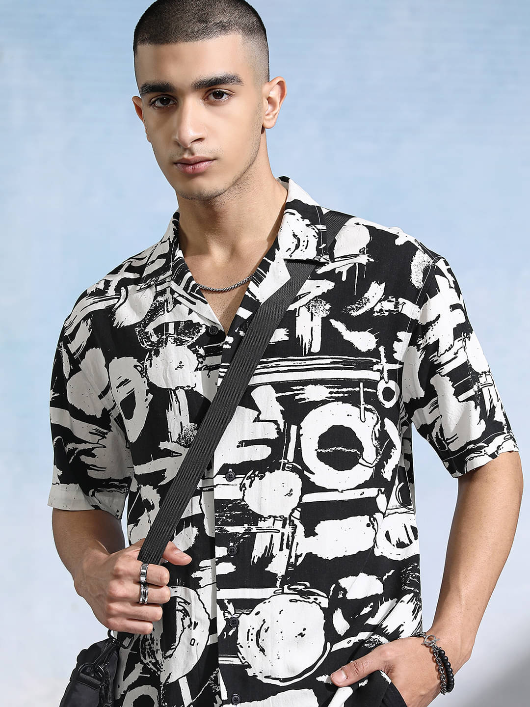 Ketch Viscose Relaxed Fit Printed Half Sleeves Men's Casual Shirt - Multicolor ( Pack of 1 )     			Ketch Viscose Relaxed Fit Printed Half Sleeves Men's Casual Shirt - Multicolor ( Pack of 1 )