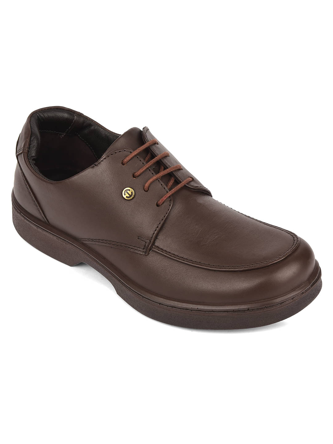     			Liberty Brown Men's Derby Formal Shoes