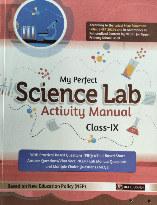     			MY PERFECT SCIENCE LAB ACTIVITY MANUAL CLASS 9