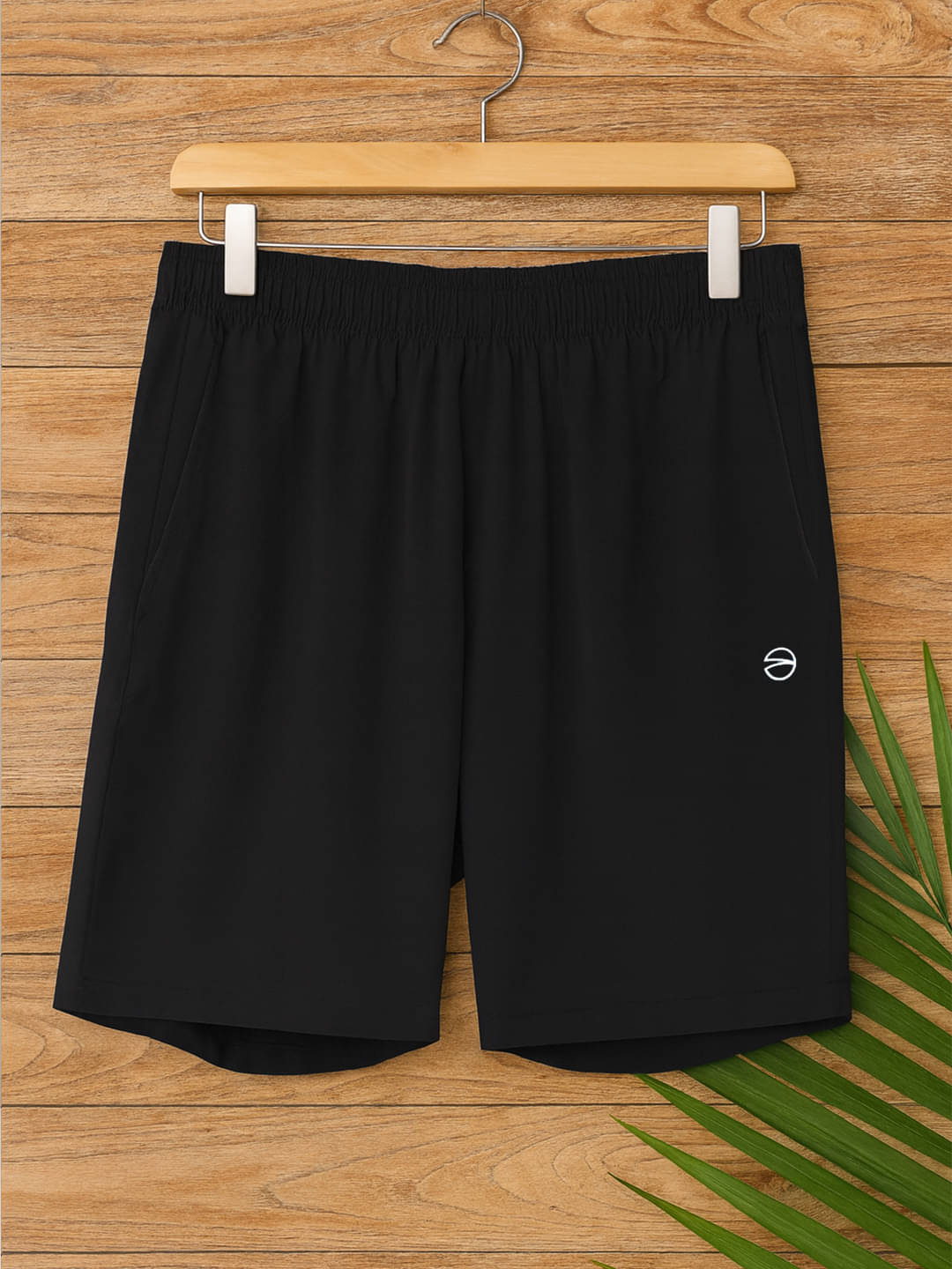     			Mountain colours Black Polyester Men's Shorts ( Pack of 1 )