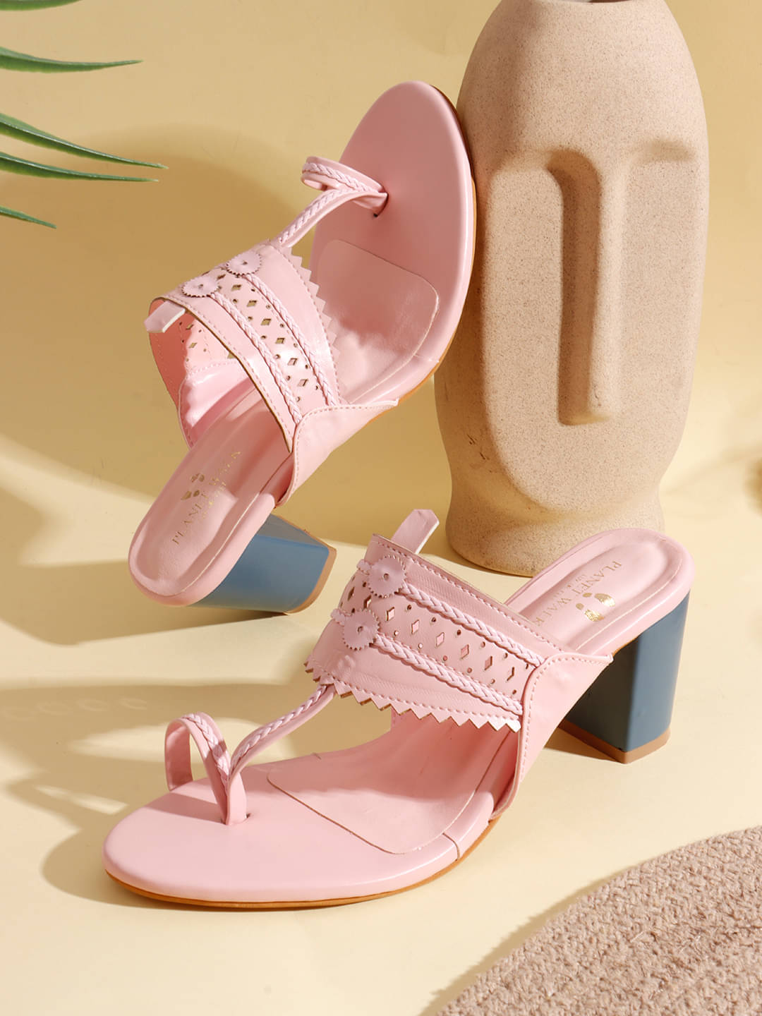 PLANET WALK Pink Women's Pumps Heels PLANET WALK Pink Women's Pumps Heels