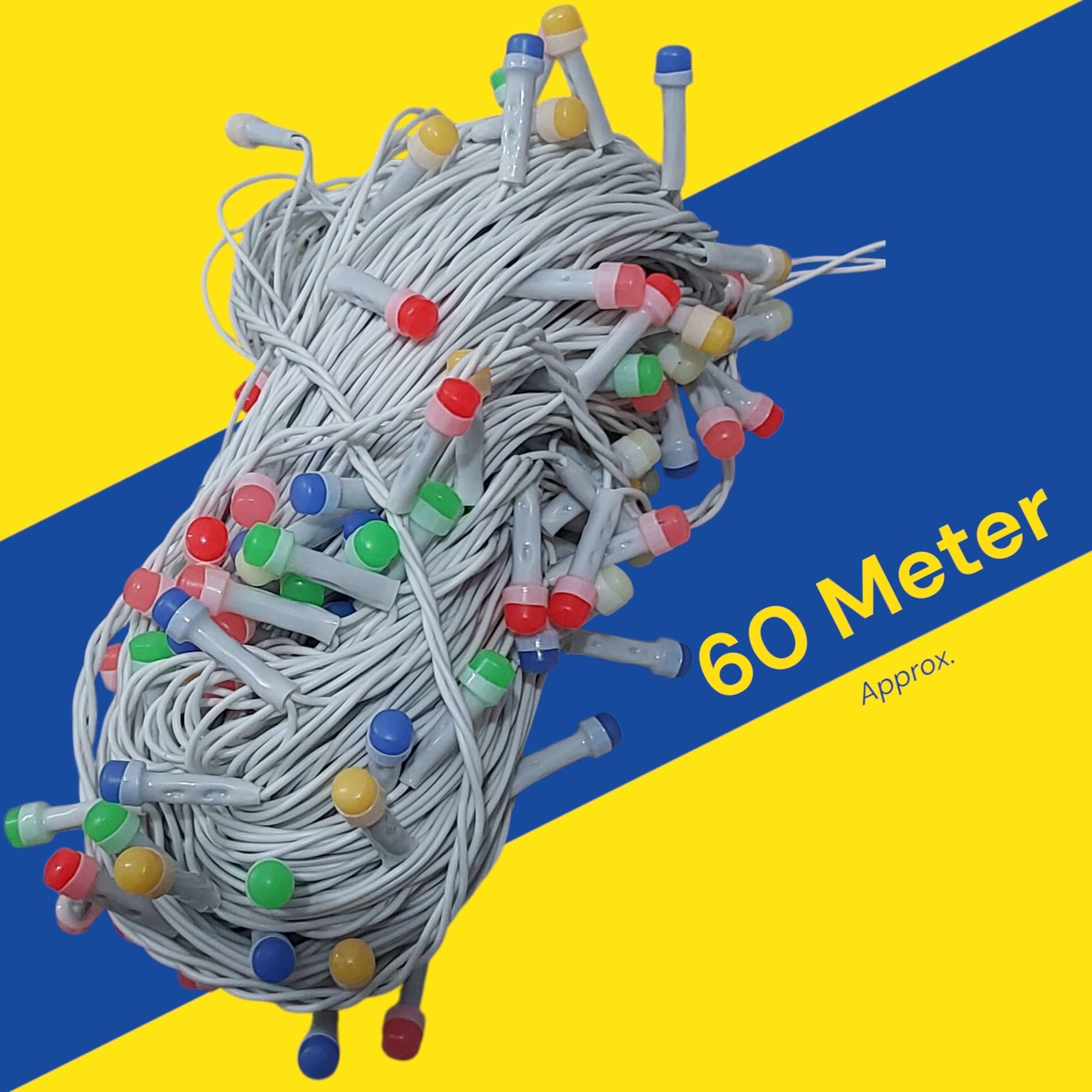 Papa Sam Multicolor 60M String Light ( Pack of 1 ) Papa Sam Multicolor 60M String Light ( Pack of 1 )