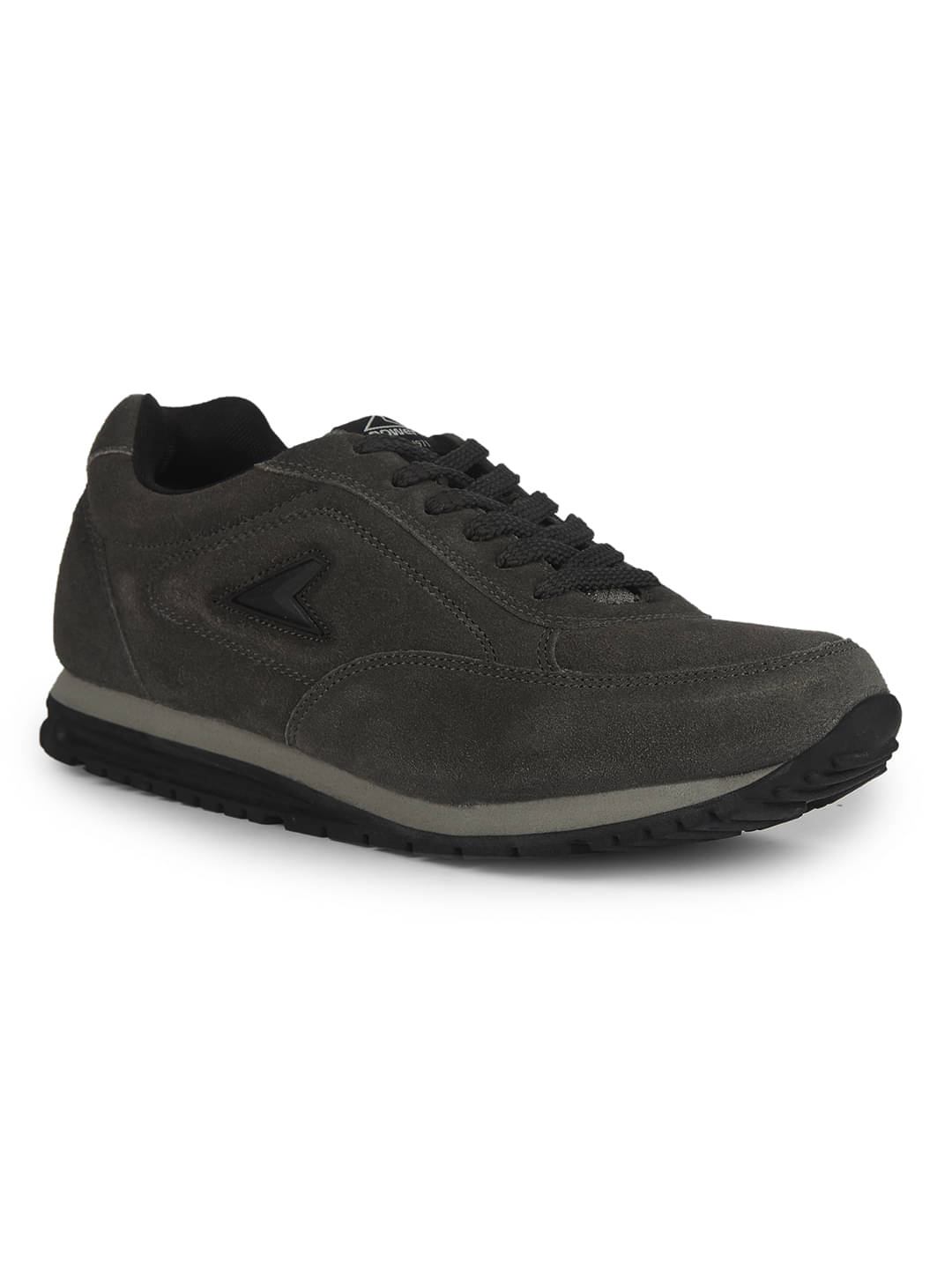     			Power Men Casual Oxford Sports shoes Dark Grey Men's Outdoor Shoes
