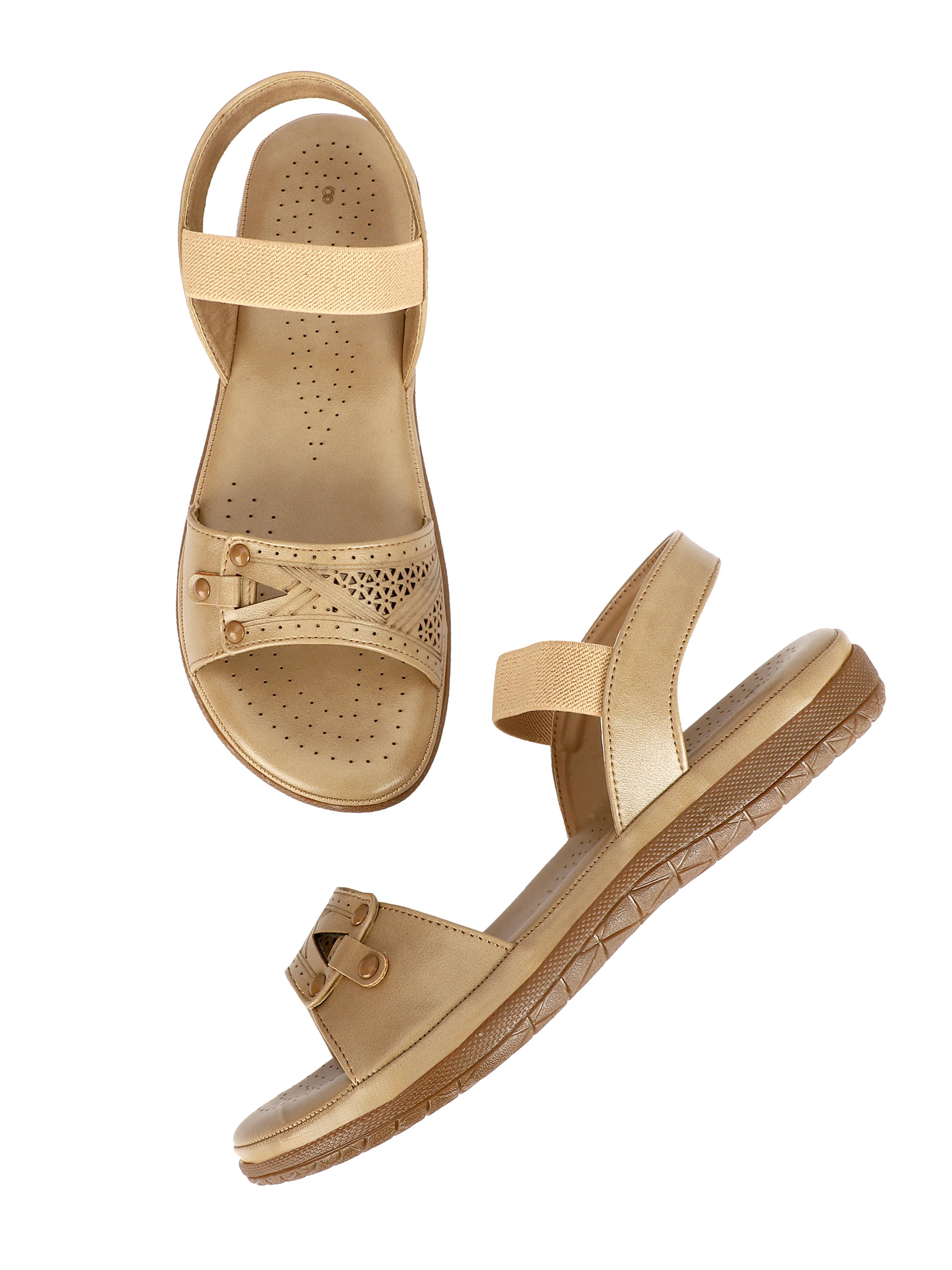     			Rimezs Beige Women's Flats