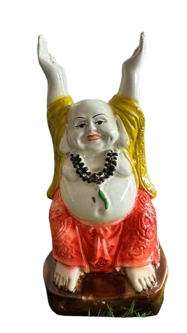     			SMarthub Marble Buddha Idol ( 10 cm )