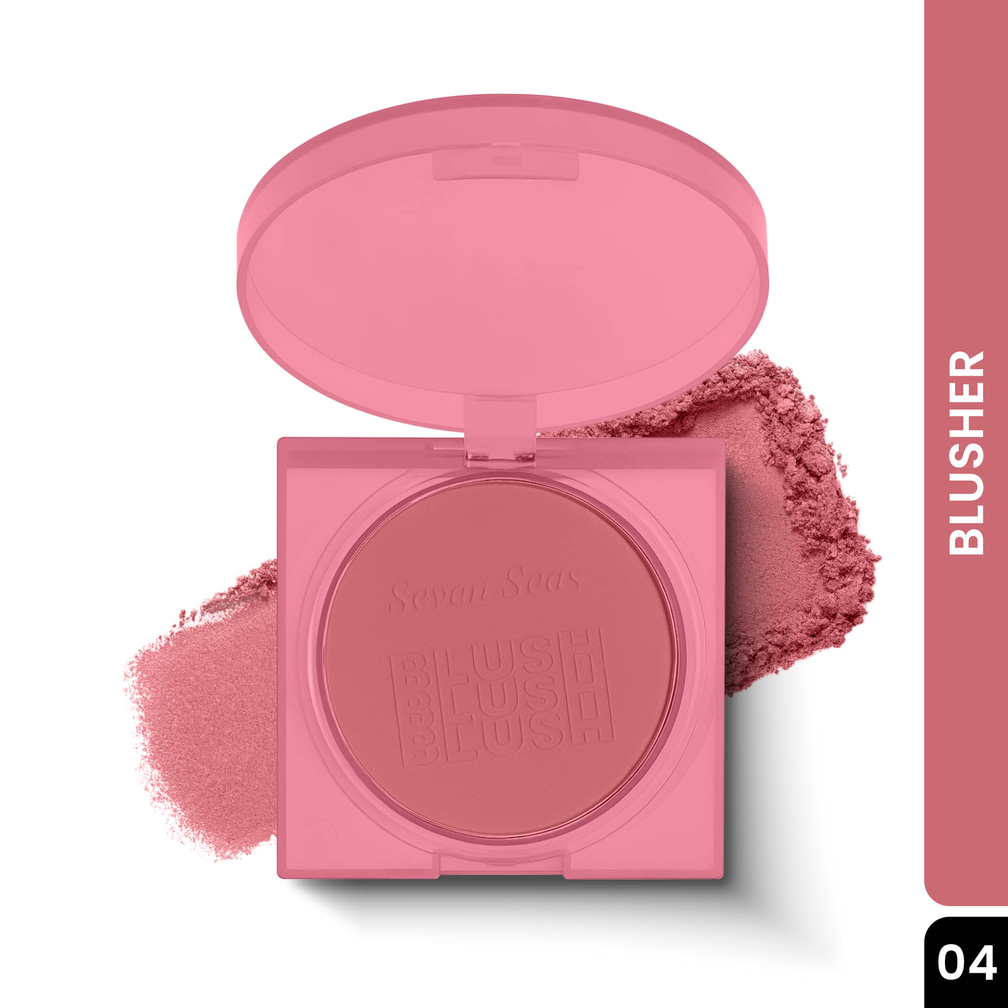     			Seven Seas Blusher and eyeshadow Pressed Powder Blush Multi 11.5 g