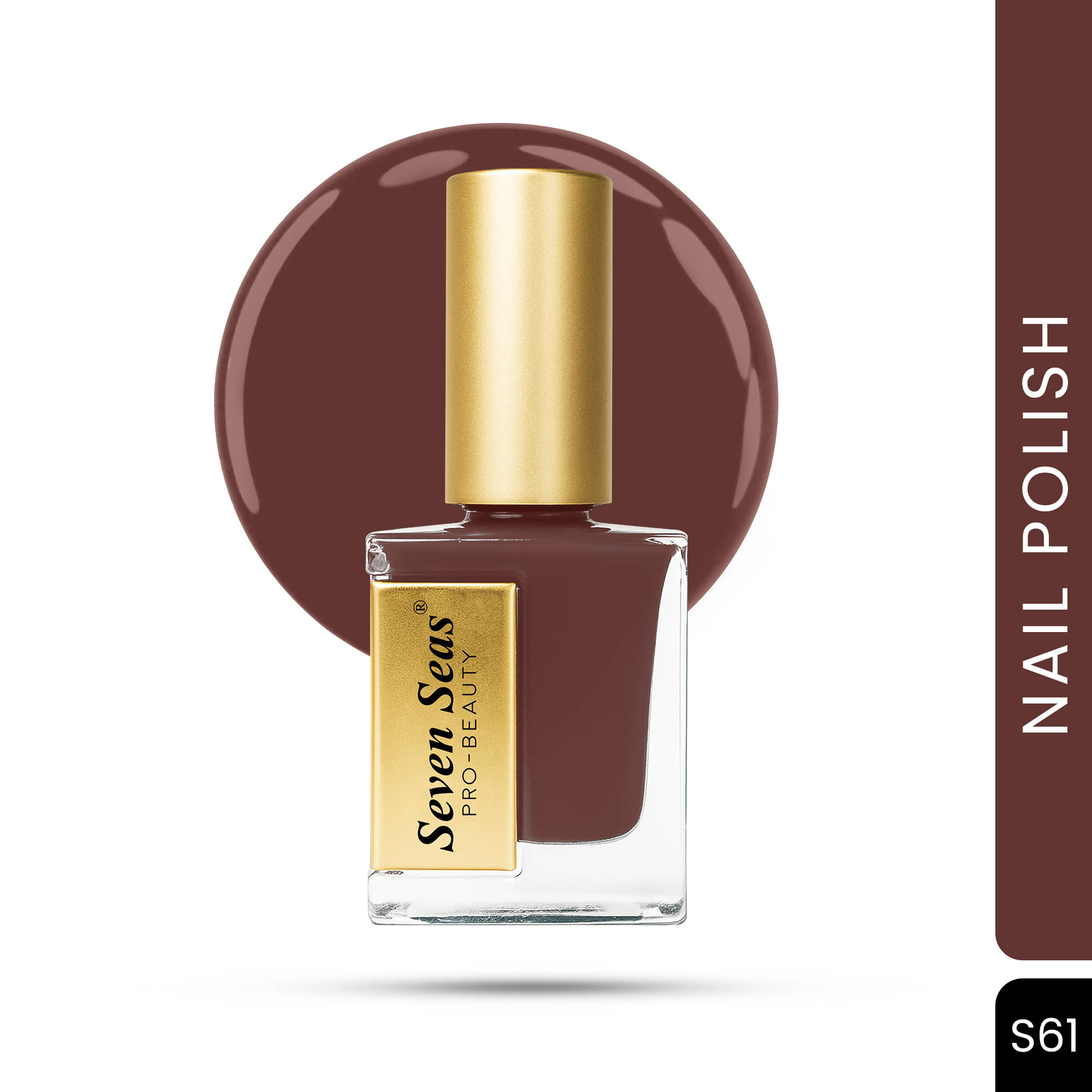     			Seven Seas Brown Matte Nail Polish 11 ( Pack of 1 )