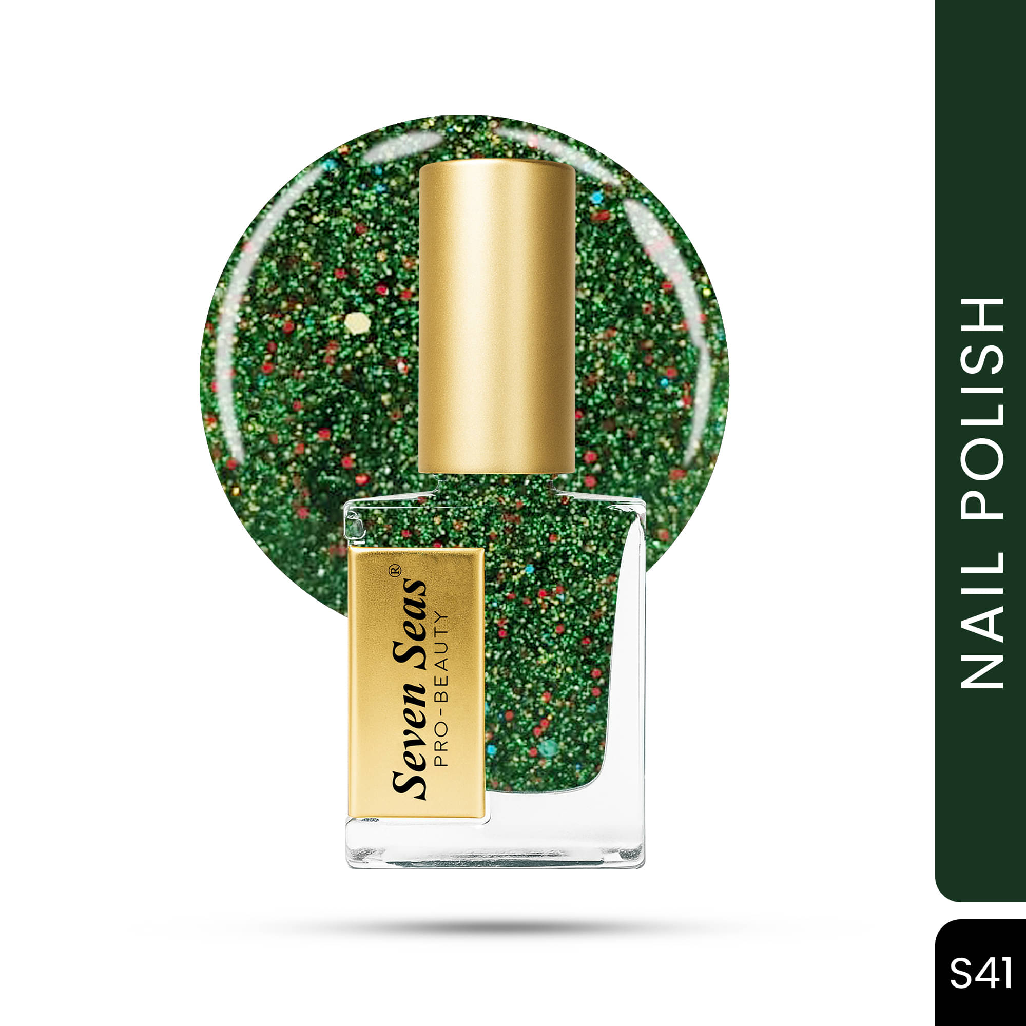     			Seven Seas Green Matte Nail Polish 11 ( Pack of 1 )