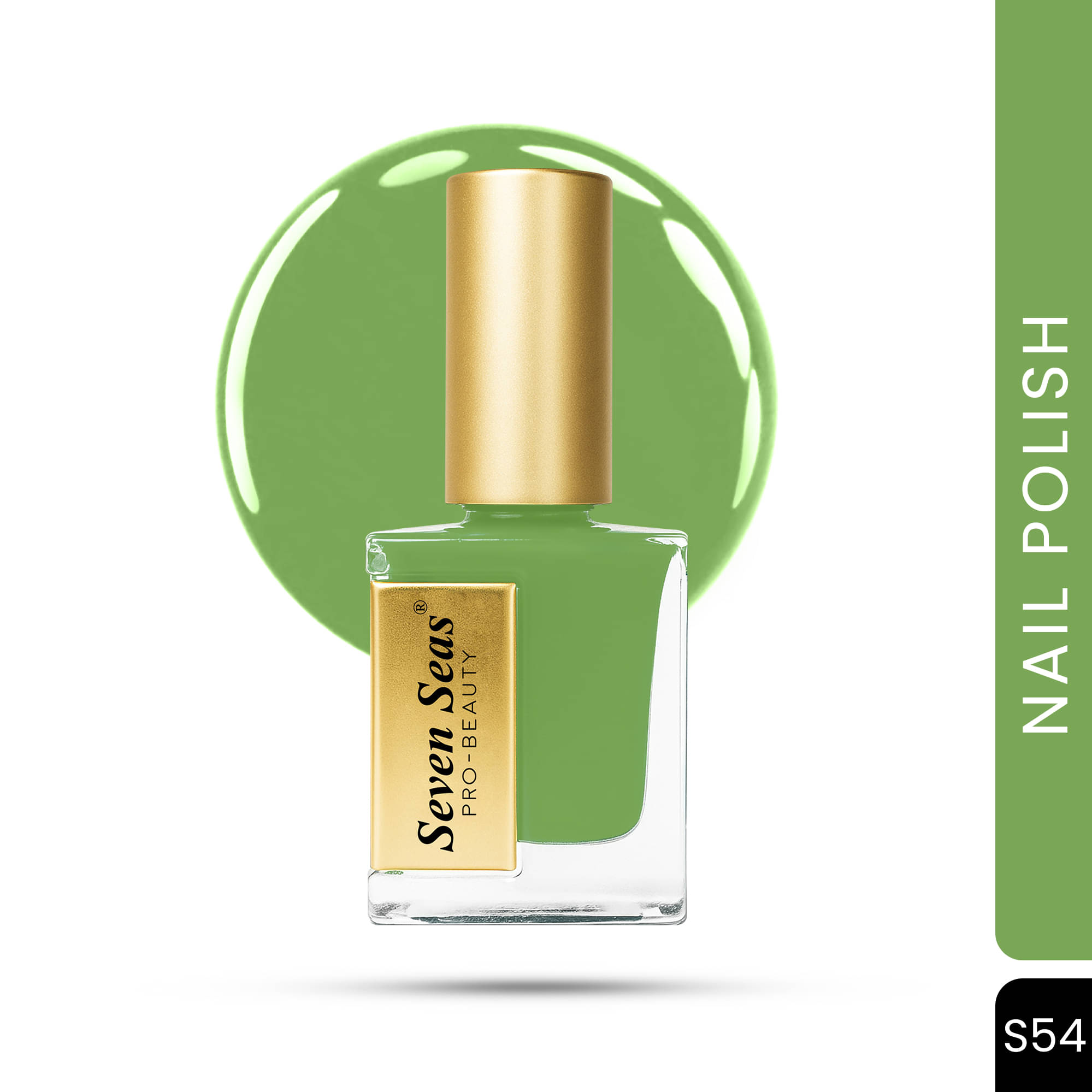     			Seven Seas Green Matte Nail Polish 11 ( Pack of 1 )
