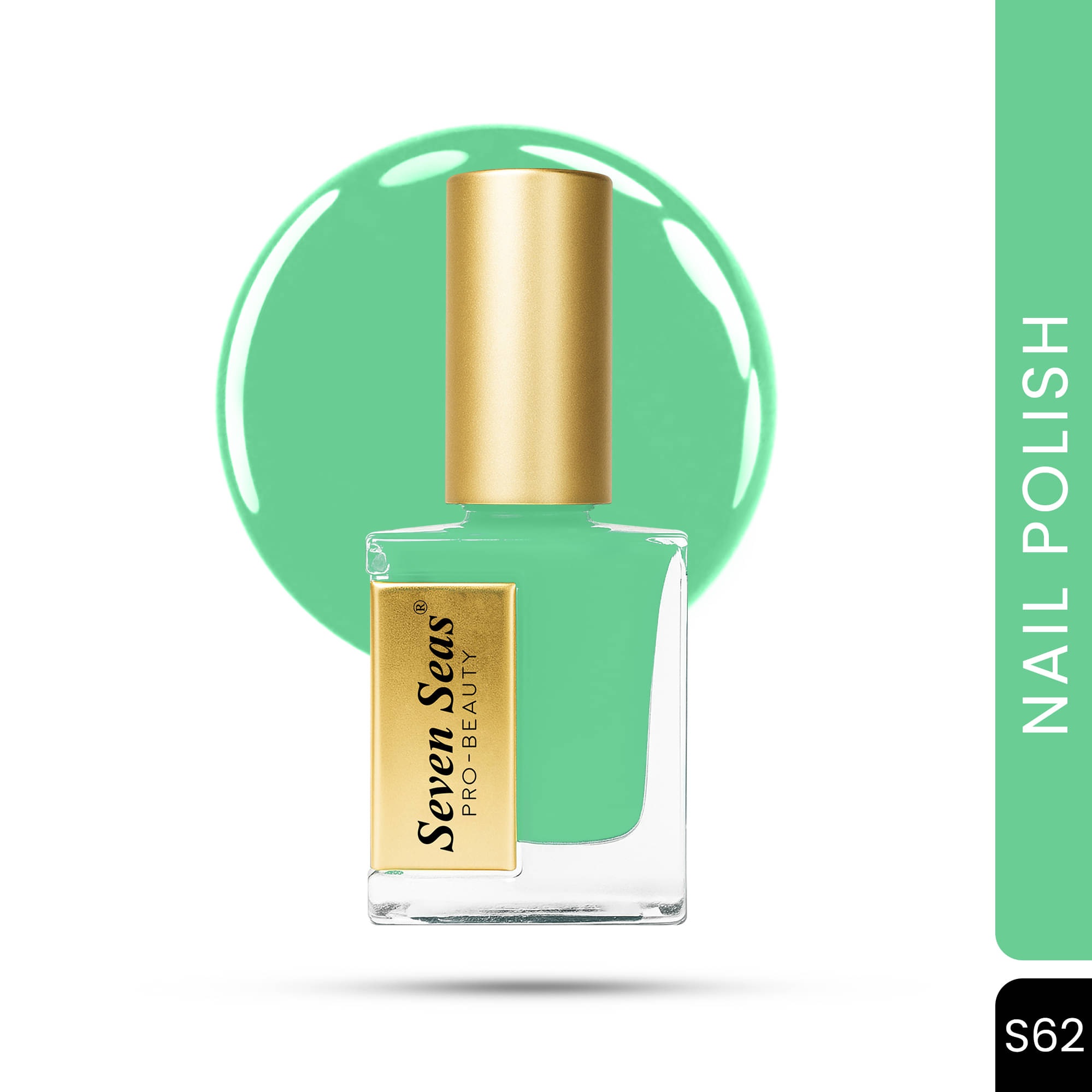    			Seven Seas Green Olivia Matte Nail Polish 11 ( Pack of 1 )