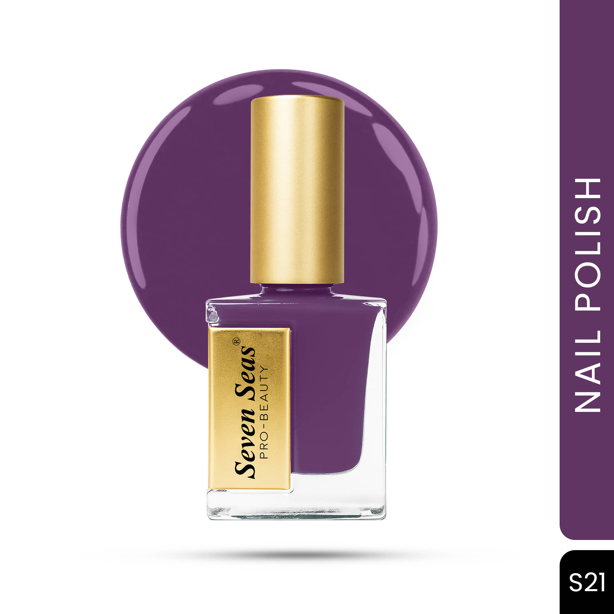     			Seven Seas Lavender Matte Nail Polish 11 ( Pack of 1 )