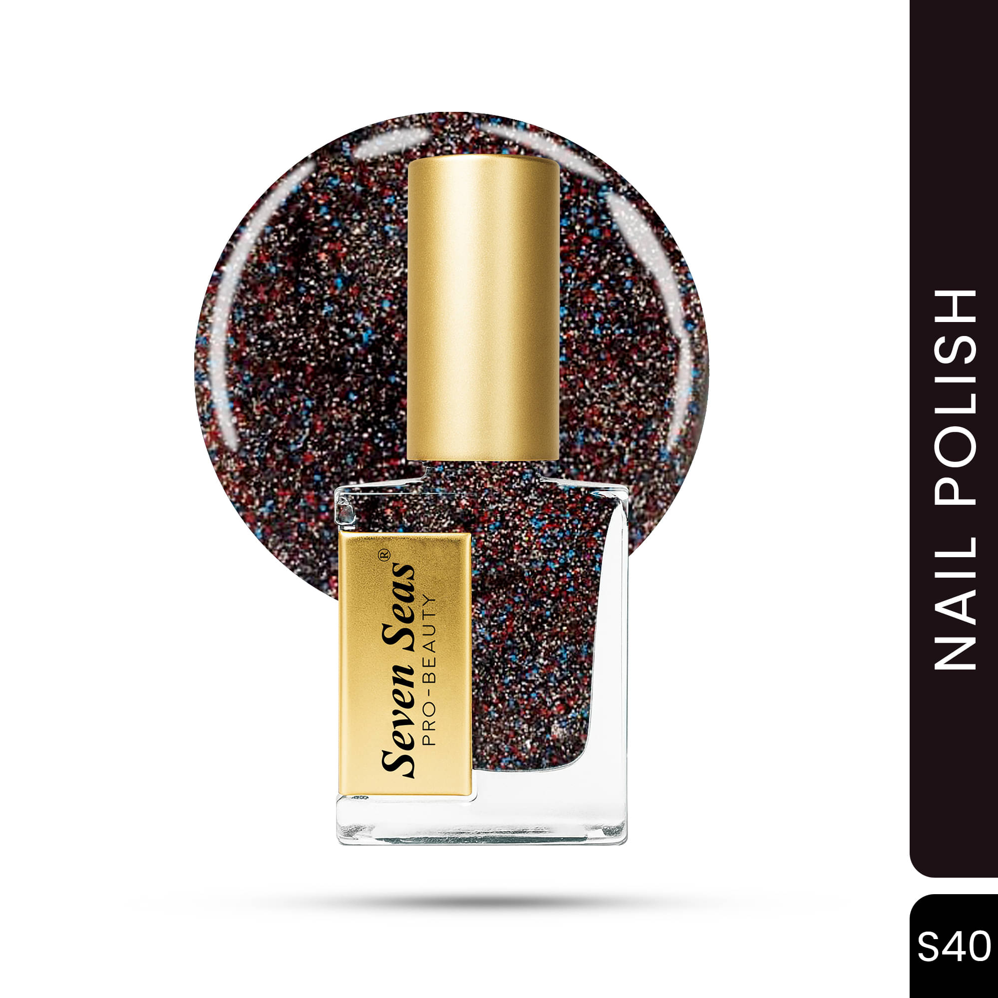     			Seven Seas Multi Matte Nail Polish 11 ( Pack of 1 )