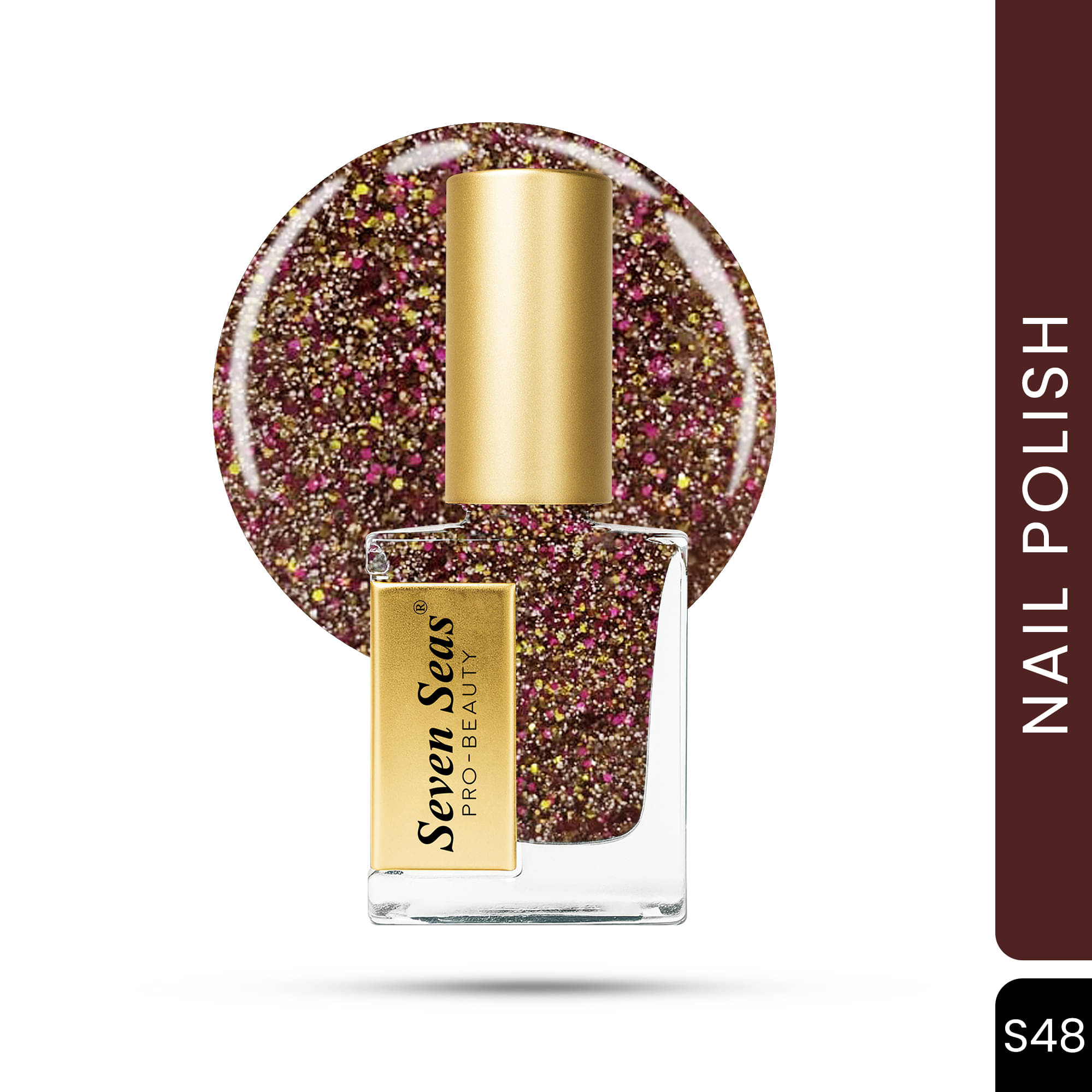     			Seven Seas Multi Matte Nail Polish 11 ( Pack of 1 )