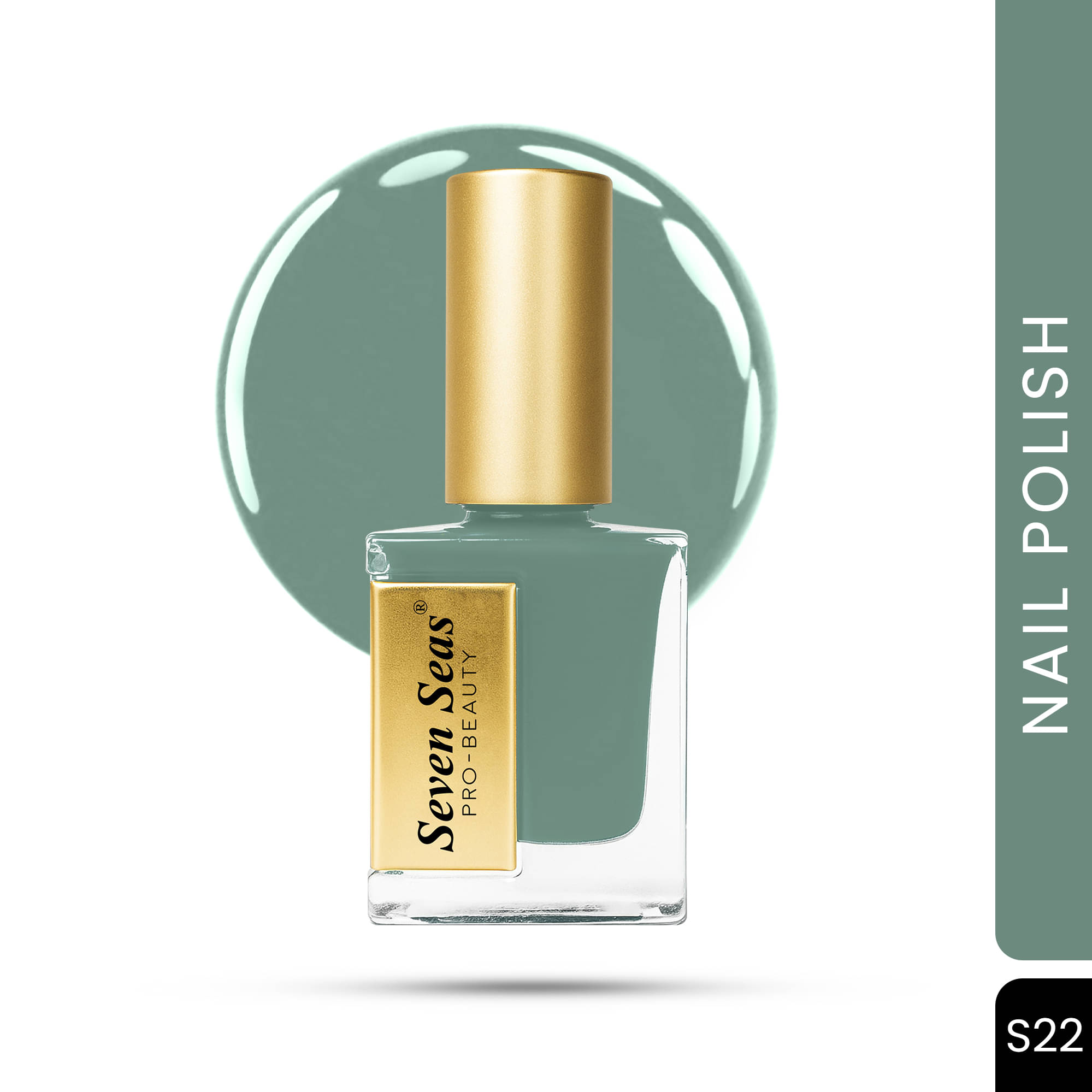     			Seven Seas Mystique Green Matte Nail Polish 11 ( Pack of 1 )