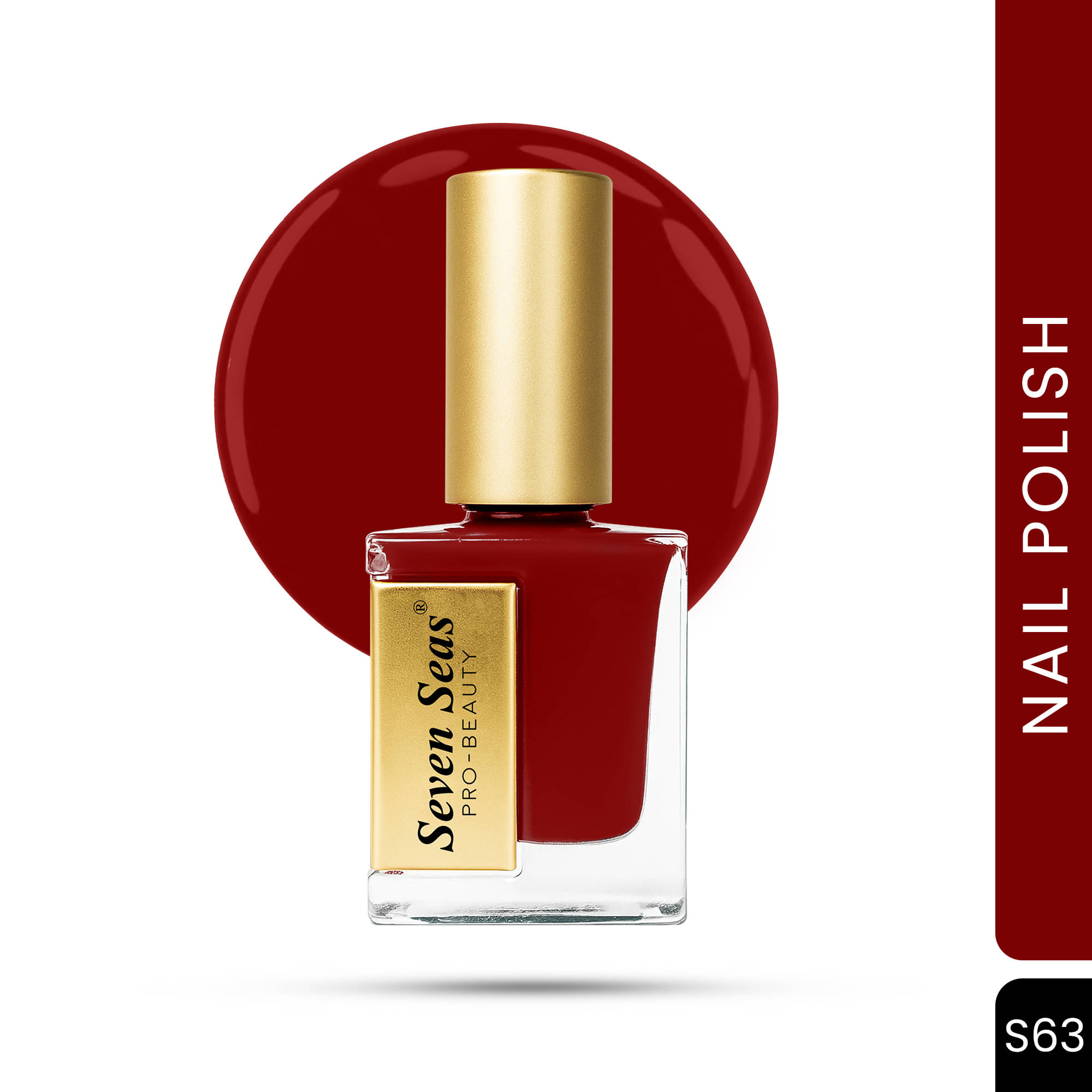     			Seven Seas Red Matte Nail Polish 11 ( Pack of 1 )