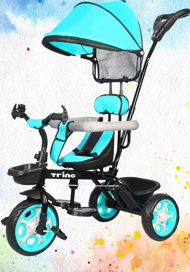     			Trino SRU 600 PRO SG A Versatile, Safe, and Fun Trike with Parental Control for Kids Aged 1-5 Years. Built for Comfort and Durability, Supporting up to 35kg. Proudly Made in India.