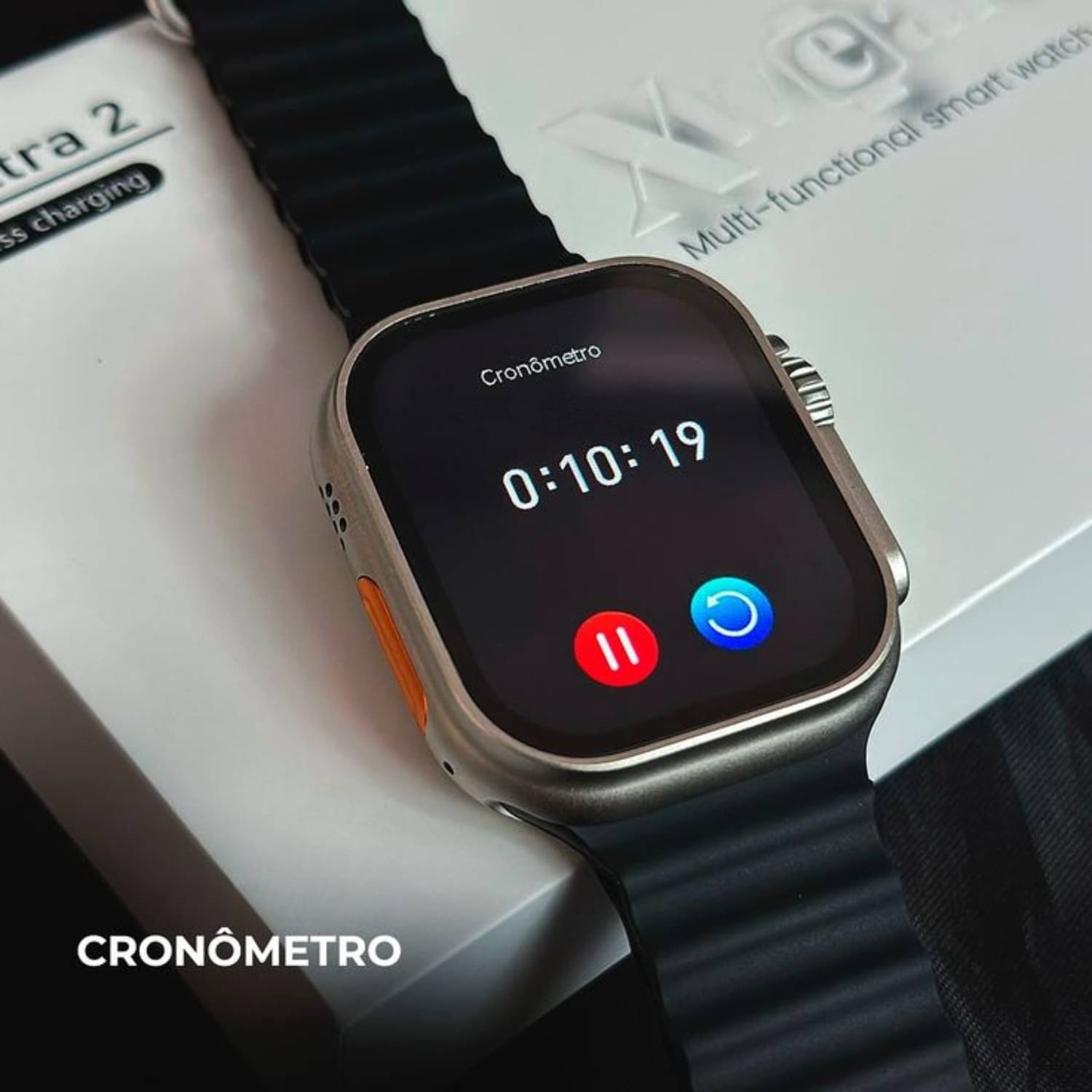Ultra Smart Watch with Beautiful Strap, Bluetooth Calling Smart Watch, 1.99" Touch Display with Fitness & Outdoor, Health & Medical Tracker, 8 Unique UI Interactions Ultra Smart Watch with Beautiful Strap, Bluetooth Calling Smart Watch, 1.99" Touch Display with Fitness & Outdoor, Health & Medical Tracker, 8 Unique UI Interactions