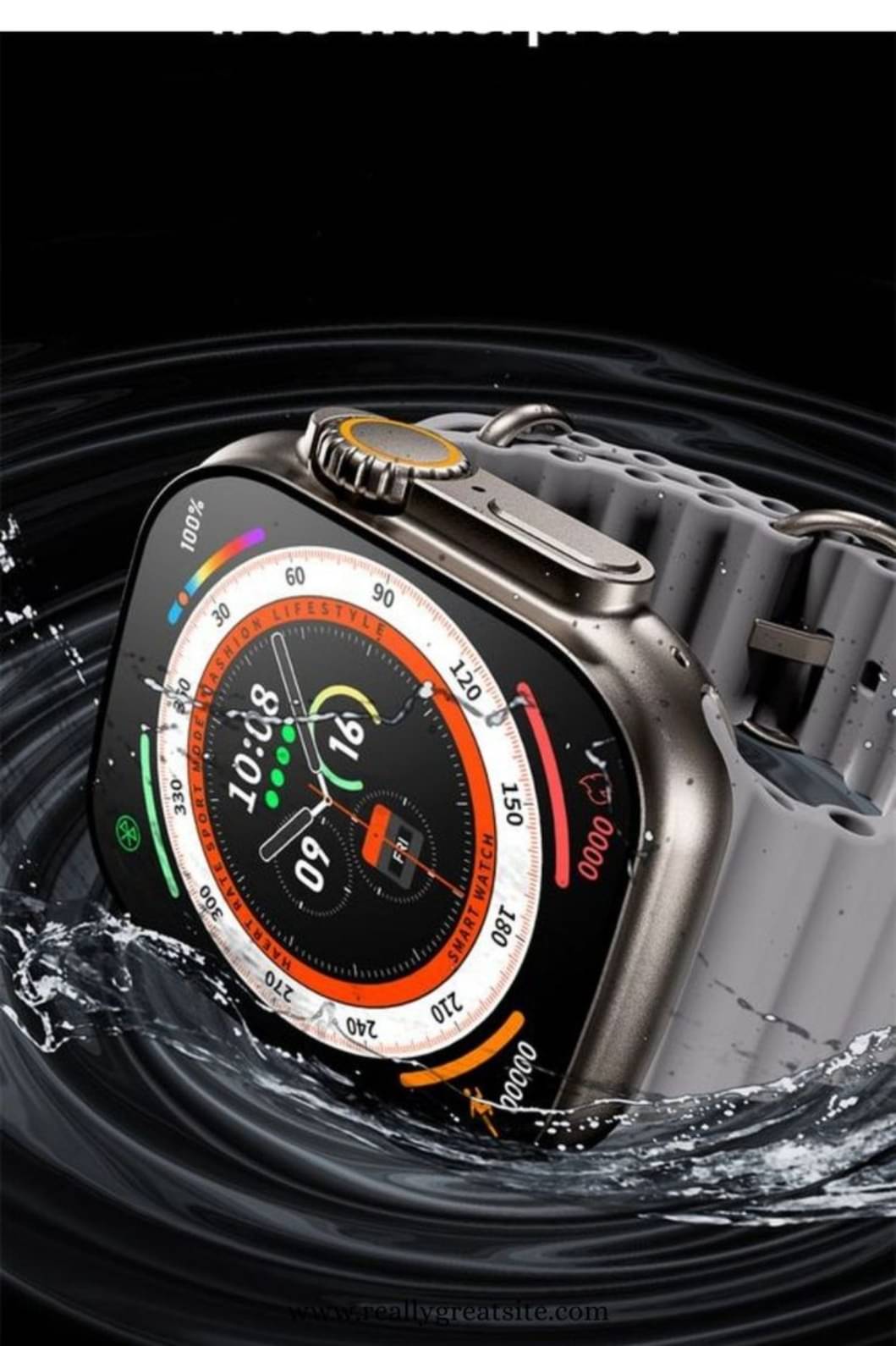 Ultra Smart Watch with Beautiful Strap, Bluetooth Calling Smart Watch, 1.99" Touch Display with Fitness & Outdoor, Health & Medical Tracker, 8 Unique UI Interactions Ultra Smart Watch with Beautiful Strap, Bluetooth Calling Smart Watch, 1.99" Touch Display with Fitness & Outdoor, Health & Medical Tracker, 8 Unique UI Interactions