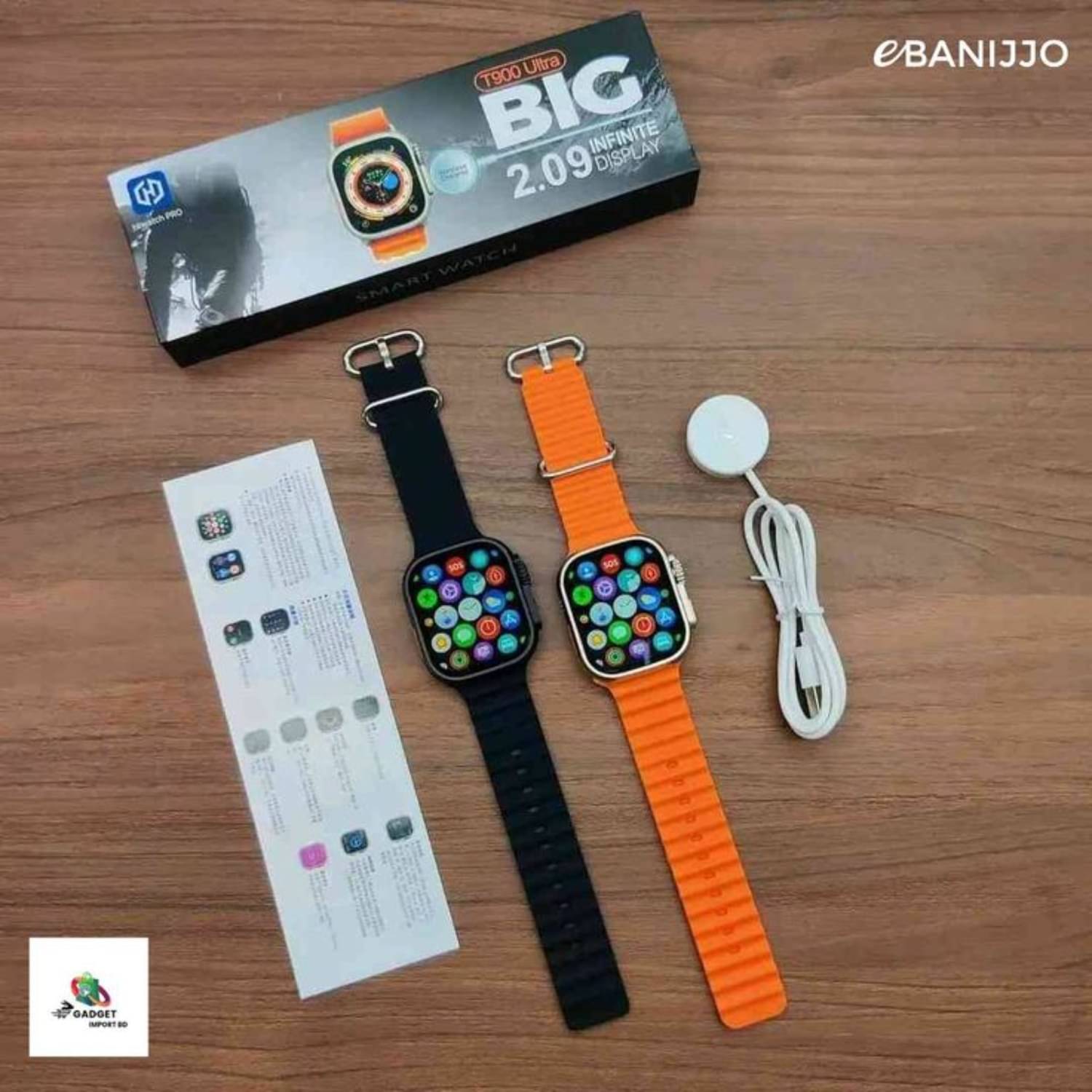     			Ultra Smart Watch with Beautiful Strap, Bluetooth Calling Smart Watch, 1.99" Touch Display with Fitness & Outdoor, Health & Medical Tracker, 8 Unique UI Interactions