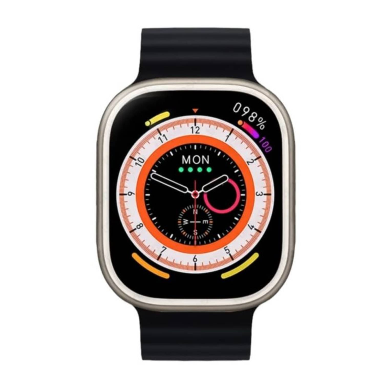     			Ultra Smart Watch with Beautiful Strap, Bluetooth Calling Smart Watch, 1.99" Touch Display with Fitness & Outdoor, Health & Medical Tracker, 8 Unique UI Interactions