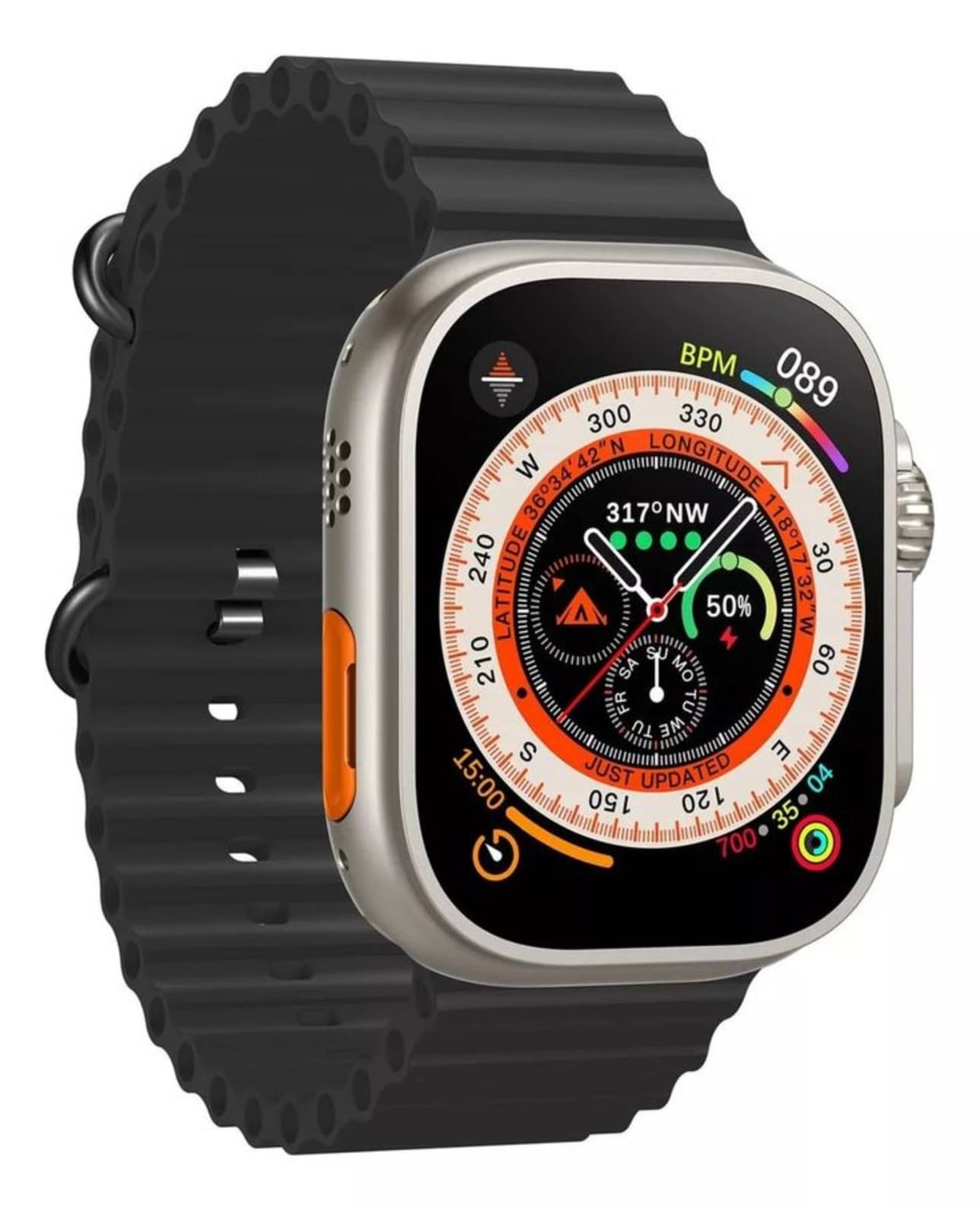     			Ultra Smart Watch with Beautiful Strap, Bluetooth Calling Smart Watch, 1.99" Touch Display with Fitness & Outdoor, Health & Medical Tracker, 8 Unique UI Interactions