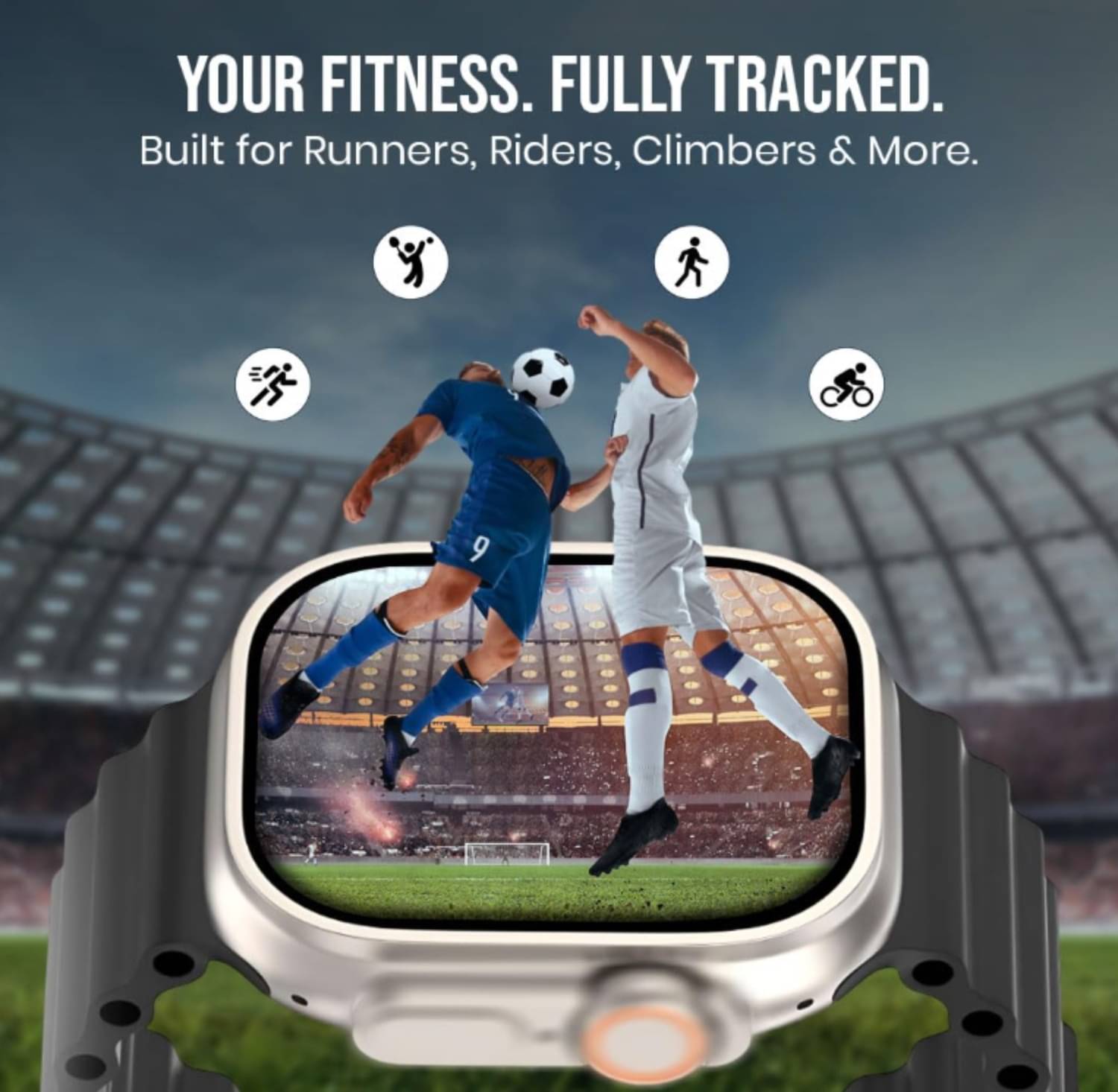 Ultra Smart Watch with Beautiful Strap, Bluetooth Calling Smart Watch, 1.99" Touch Display with Fitness & Outdoor, Health & Medical Tracker, 8 Unique UI Interactions Ultra Smart Watch with Beautiful Strap, Bluetooth Calling Smart Watch, 1.99" Touch Display with Fitness & Outdoor, Health & Medical Tracker, 8 Unique UI Interactions