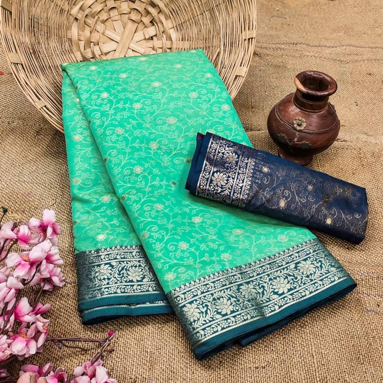 Vastukala Silk Woven Kanjeevaram Sarees With Unstitched Blouse Piece ( Blue )     			Vastukala Silk Woven Kanjeevaram Sarees With Unstitched Blouse Piece ( Blue )