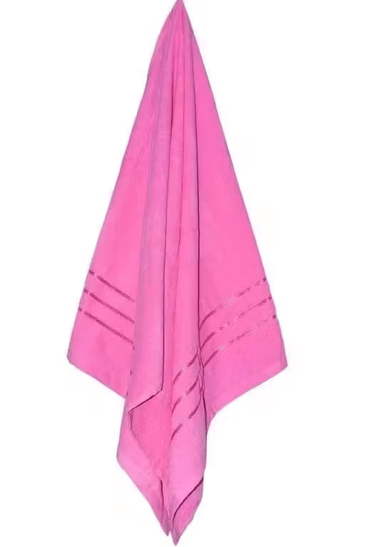     			BRIJWASI FASHION Pack of 1 Cotton 400 -GSM Bath Towel ( Pink )