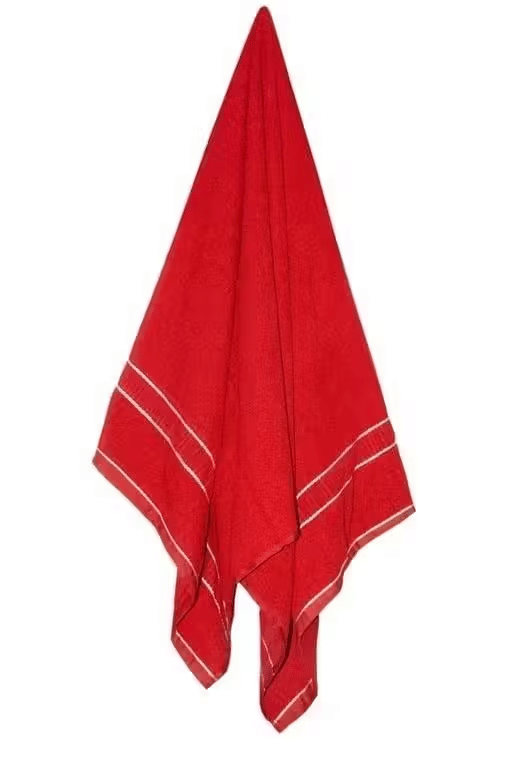     			BRIJWASI FASHION Pack of 1 Cotton 400 -GSM Bath Towel ( Red )