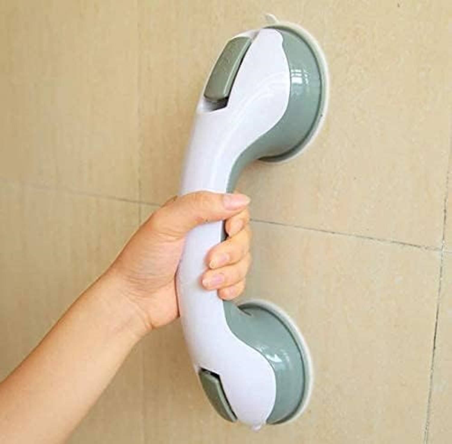     			Handle Vacuum Sucker Suction Toilet Bathroom Safe Helping Handle Without Drilling Anti Slip Support Shower Support, Bath tub Support, Door Helping Handle
