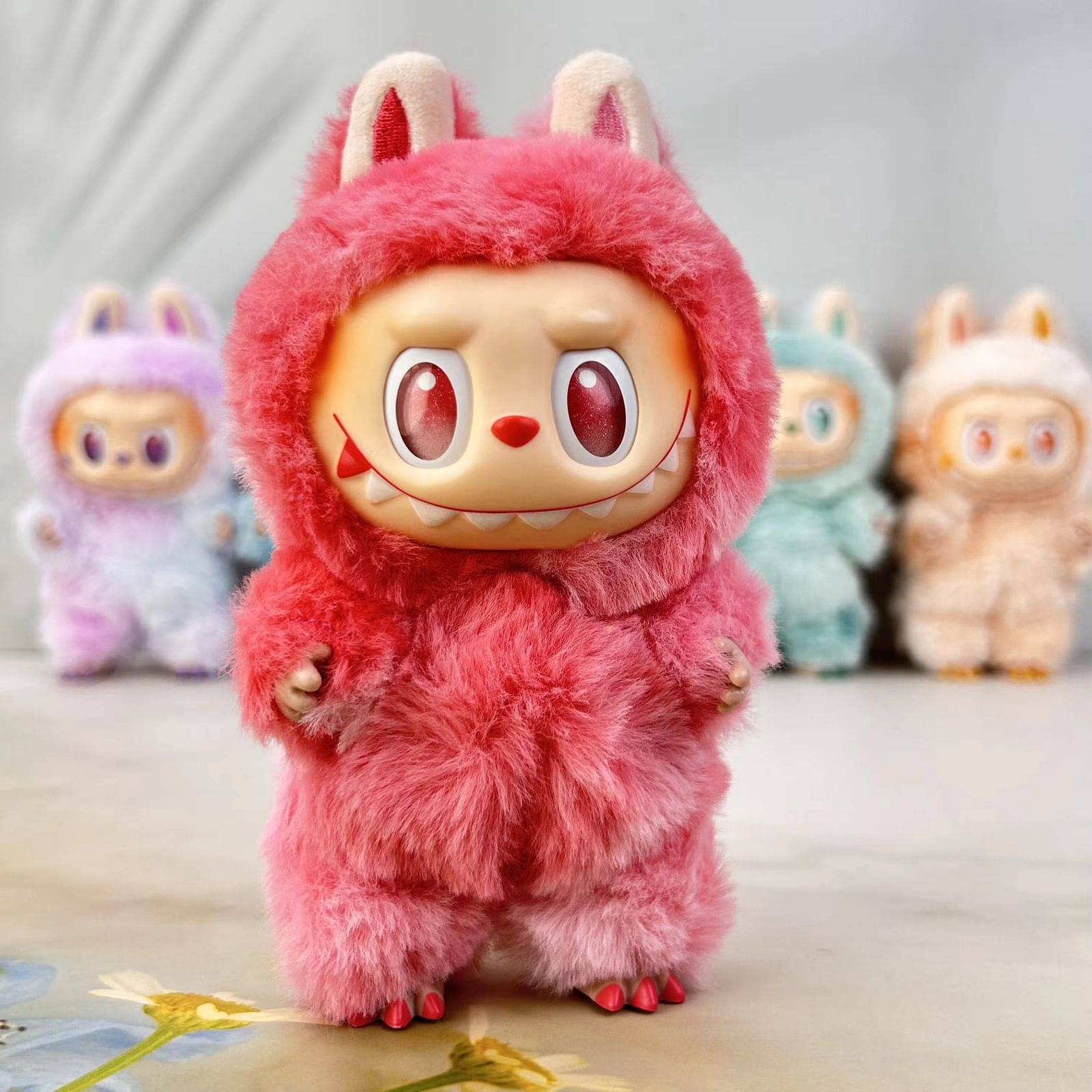     			LABUBU THE MONSTER Action Doll Character Action Figure Design Collectible Toys Home Decorations The Monsters Big Into Energy Series Blind Box Cute Toy Decor Gift (Random Color - 1 Pc)