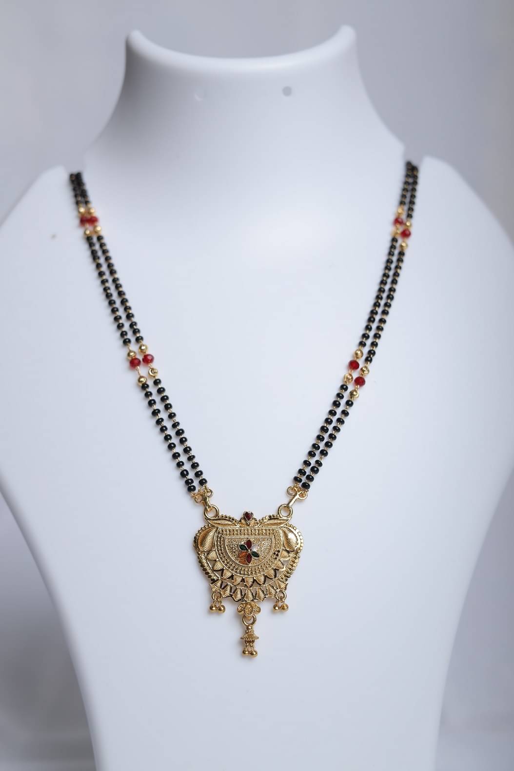     			Madhuram Fashion Golden Mangalsutra ( Pack of 1 )