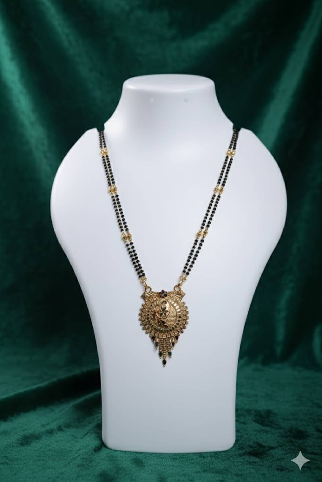 Madhuram Fashion Golden Mangalsutra ( Pack of 1 ) Madhuram Fashion Golden Mangalsutra ( Pack of 1 )