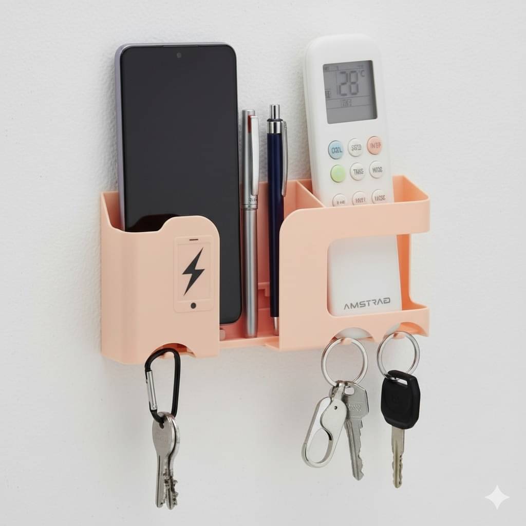     			Multi-Purpose Wall Mount Mobile/Remote Holder Stand