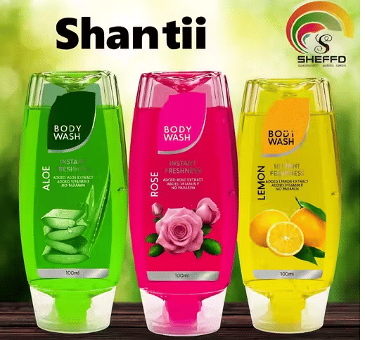     			SHEFFO Glycerin Aquatic Shower Gel Pack of 3