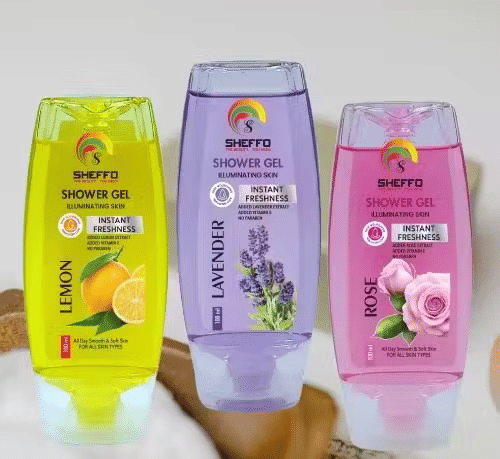     			SHEFFO Glycerin Aquatic Shower Gel Pack of 3