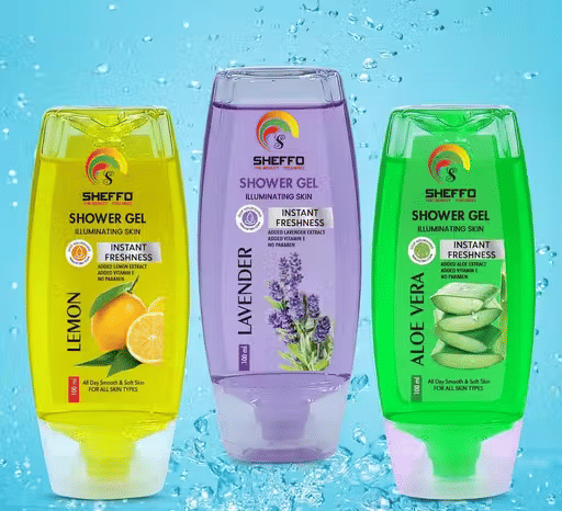    			SHEFFO Glycerin Aquatic Shower Gel Pack of 3