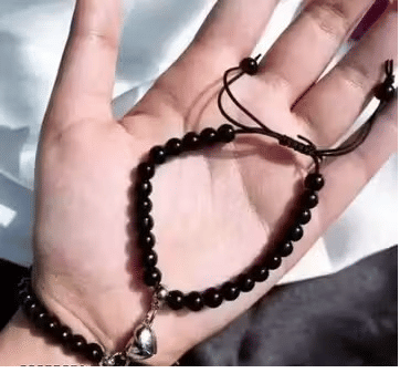     			Set to Shine Shop Black Bracelet ( Pack of 1 )