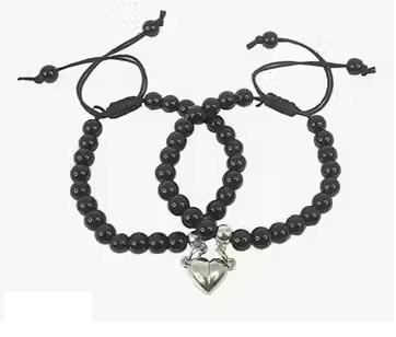 Set to Shine Shop Black Bracelet ( Pack of 2 ) Set to Shine Shop Black Bracelet ( Pack of 2 )
