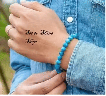     			Set to Shine Shop Blue Bracelet ( Pack of 1 )