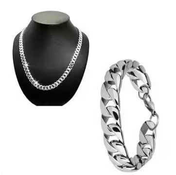    			Set to Shine Shop Silver Bracelet ( Pack of 2 )